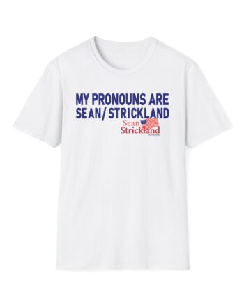 Sean Strickland My Pronouns Are Unisex Softstyle T-Shirt