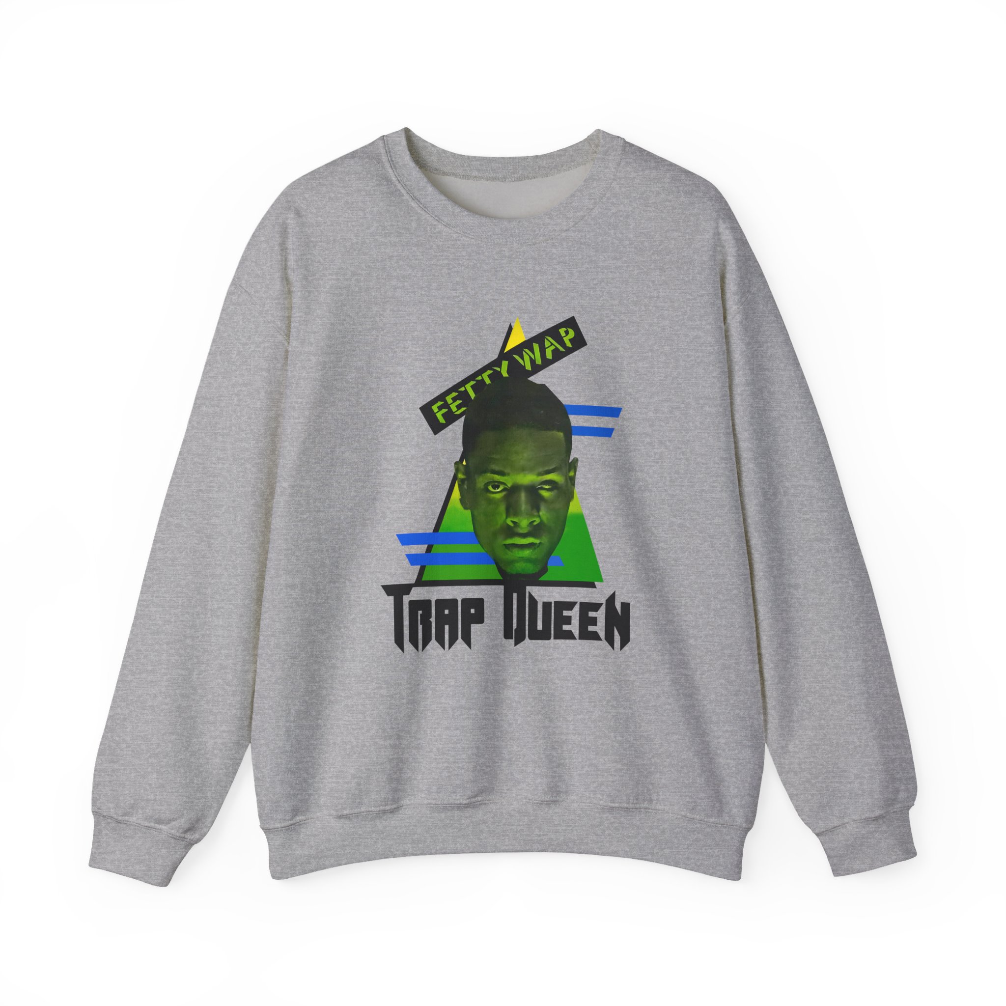 Fetty Wap Trap Queen Unisex Heavy Blendâ„¢ Crewneck Sweatshirt