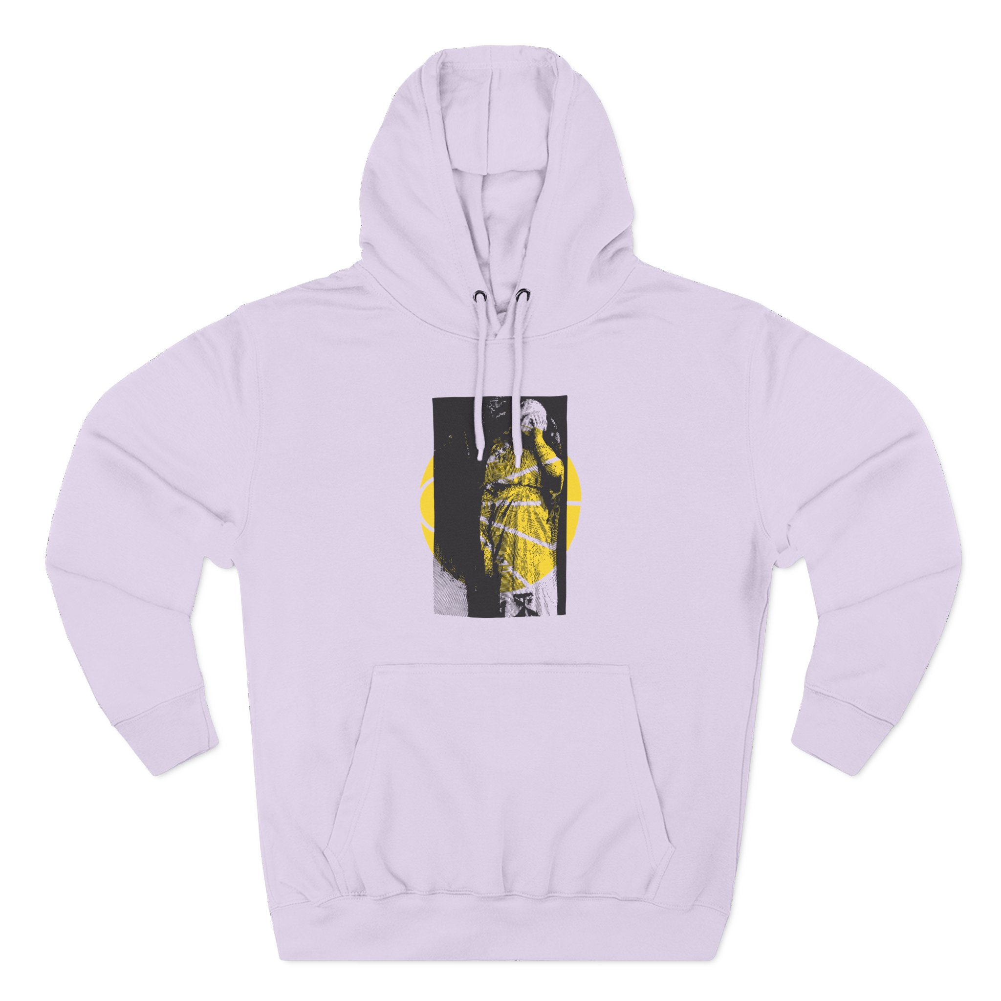 Pianos Become the Teeth Statue Three-Panel Fleece Hoodie