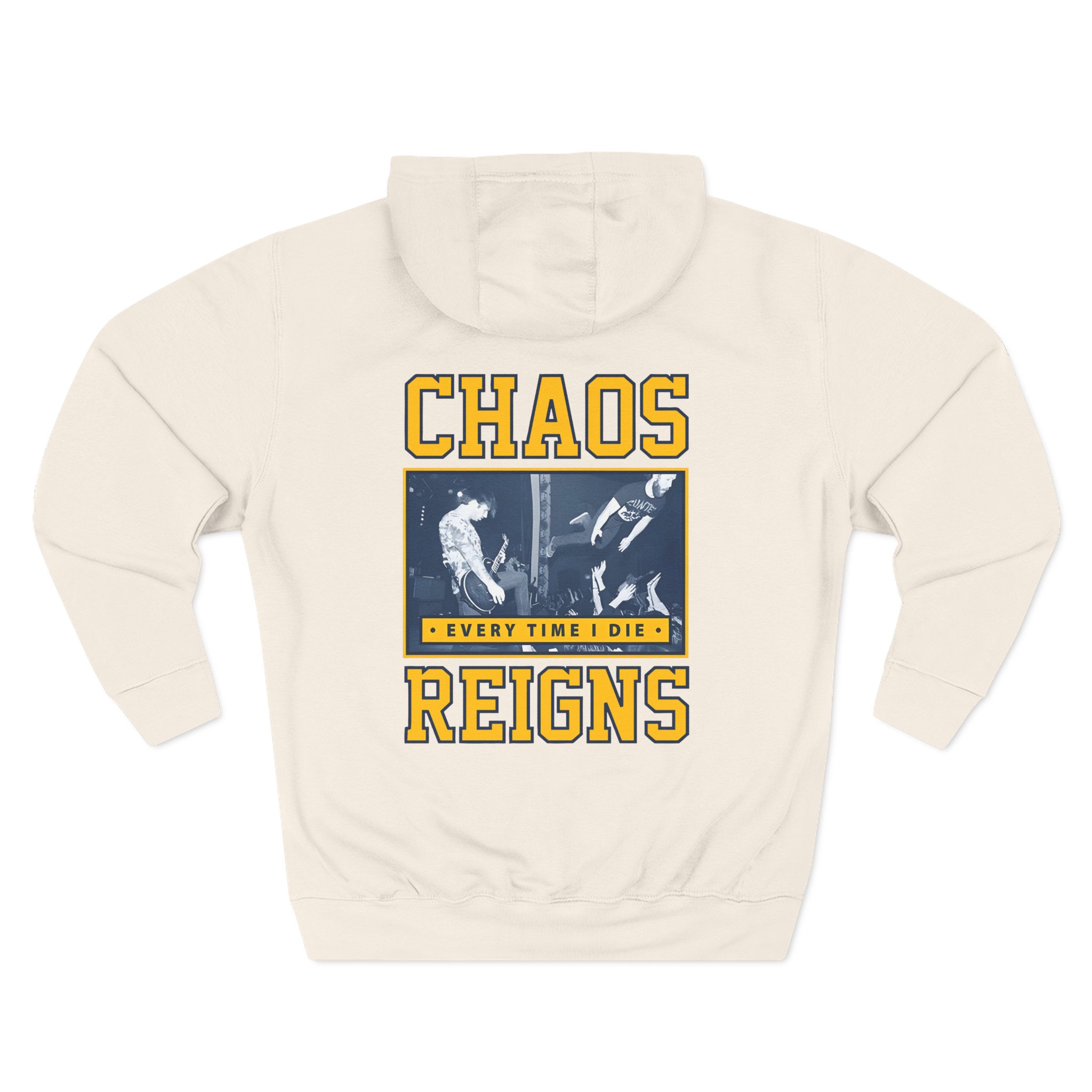 Every Time I Die Chaos Reigns Three-panel Fleece Hoodie