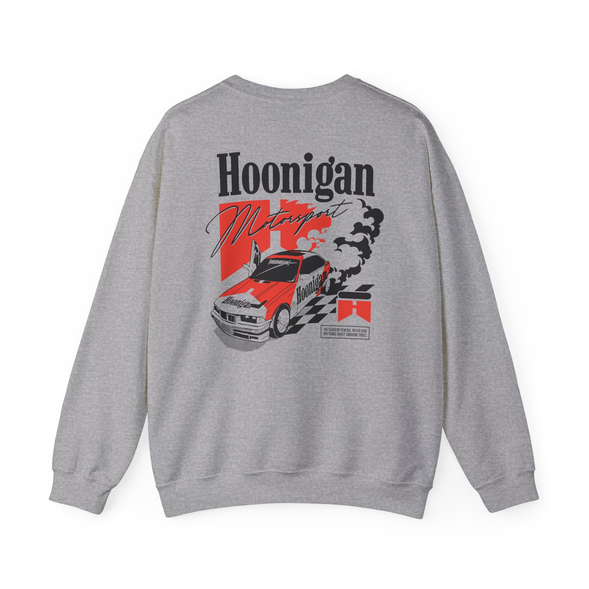 Ken Block Hoonigan Burnout Team Unisex Heavy Blendâ„¢ Crewneck Sweatshirt