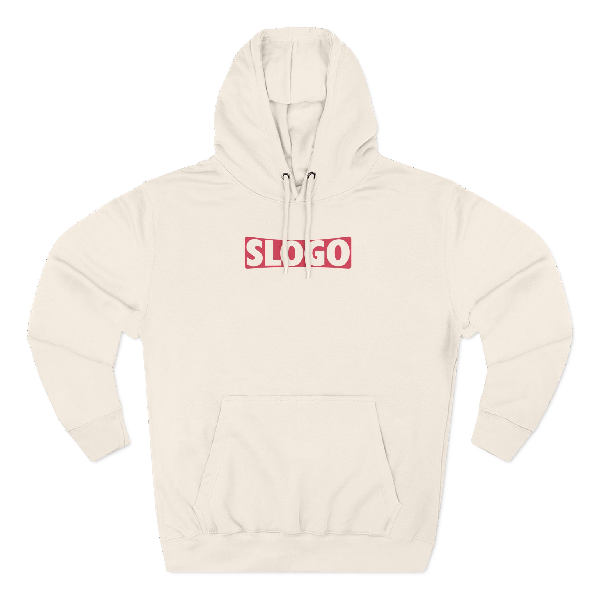 Slogoman Three-Panel Fleece Hoodie