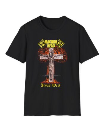 Machine Head Jesus Wept Unisex Softstyle T-Shirt