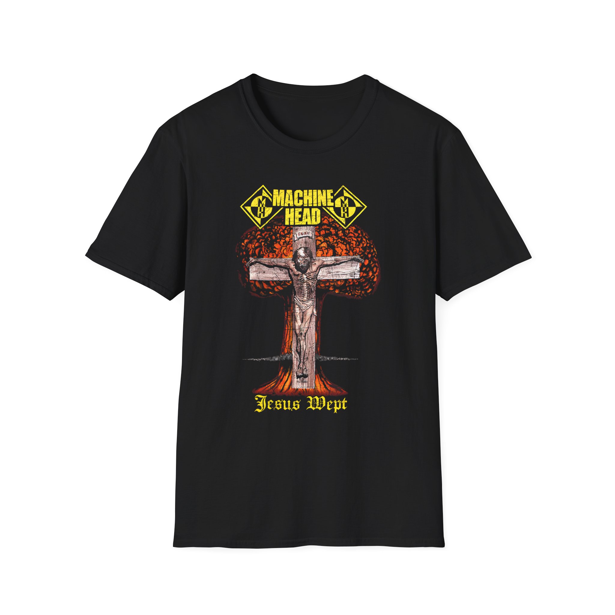 Machine Head Jesus Wept Unisex Softstyle T-Shirt