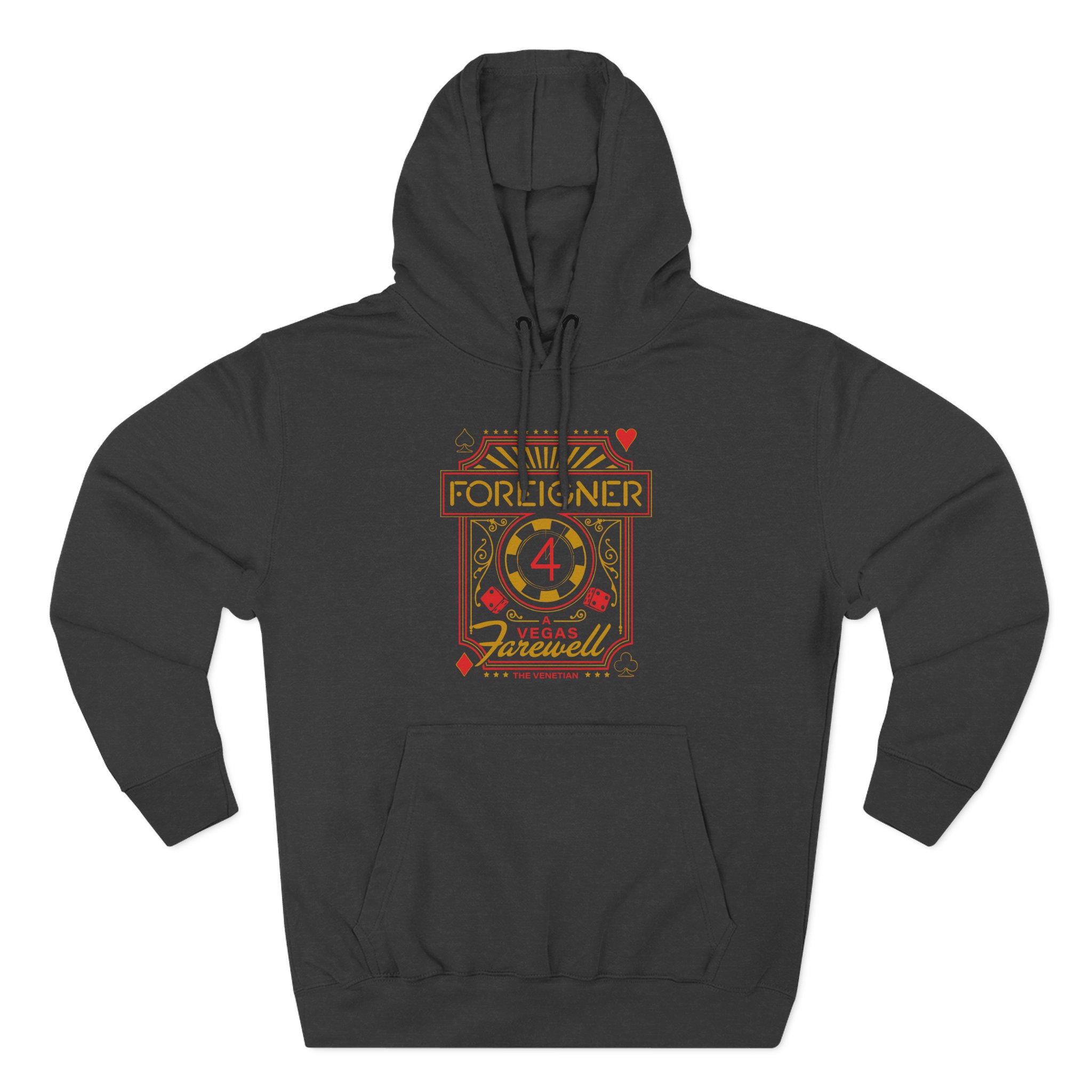 Foreigner Vegas Event Three-Panel Fleece Hoodie