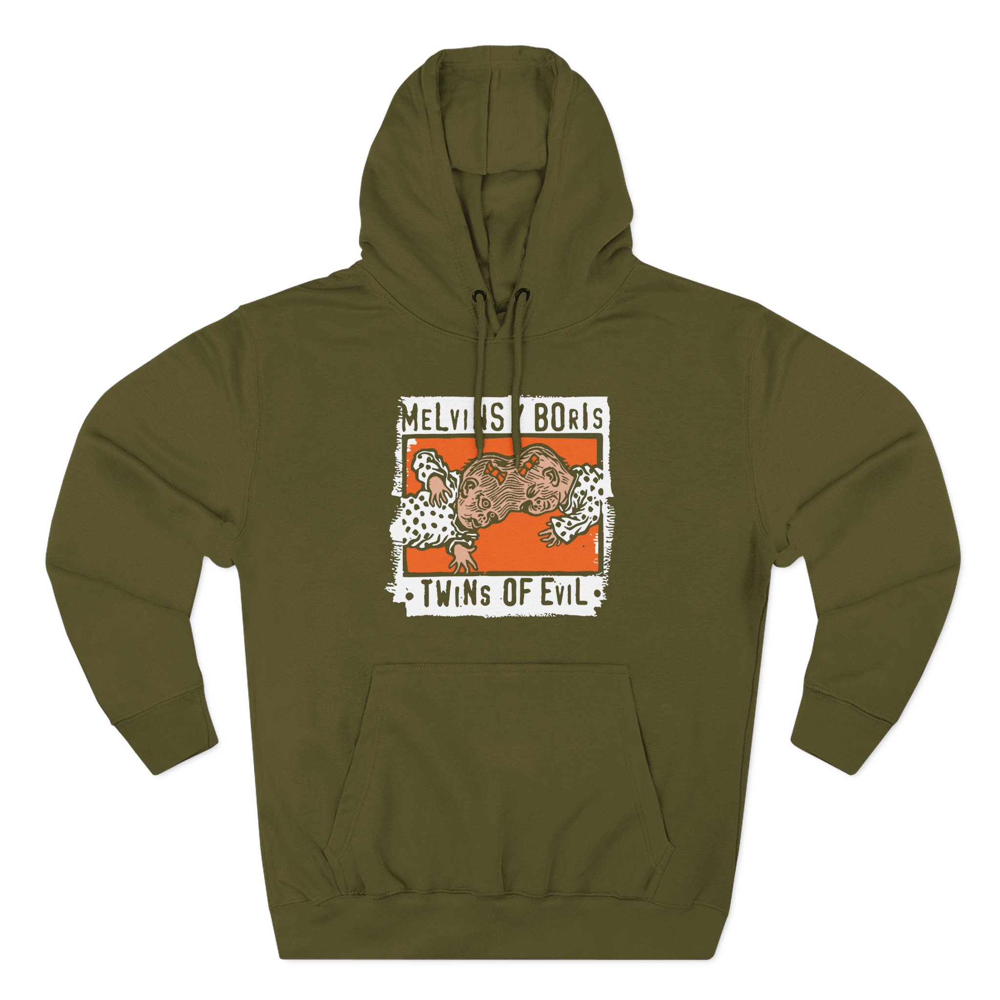 Melvins Twins of Evil Three-Panel Fleece Hoodie