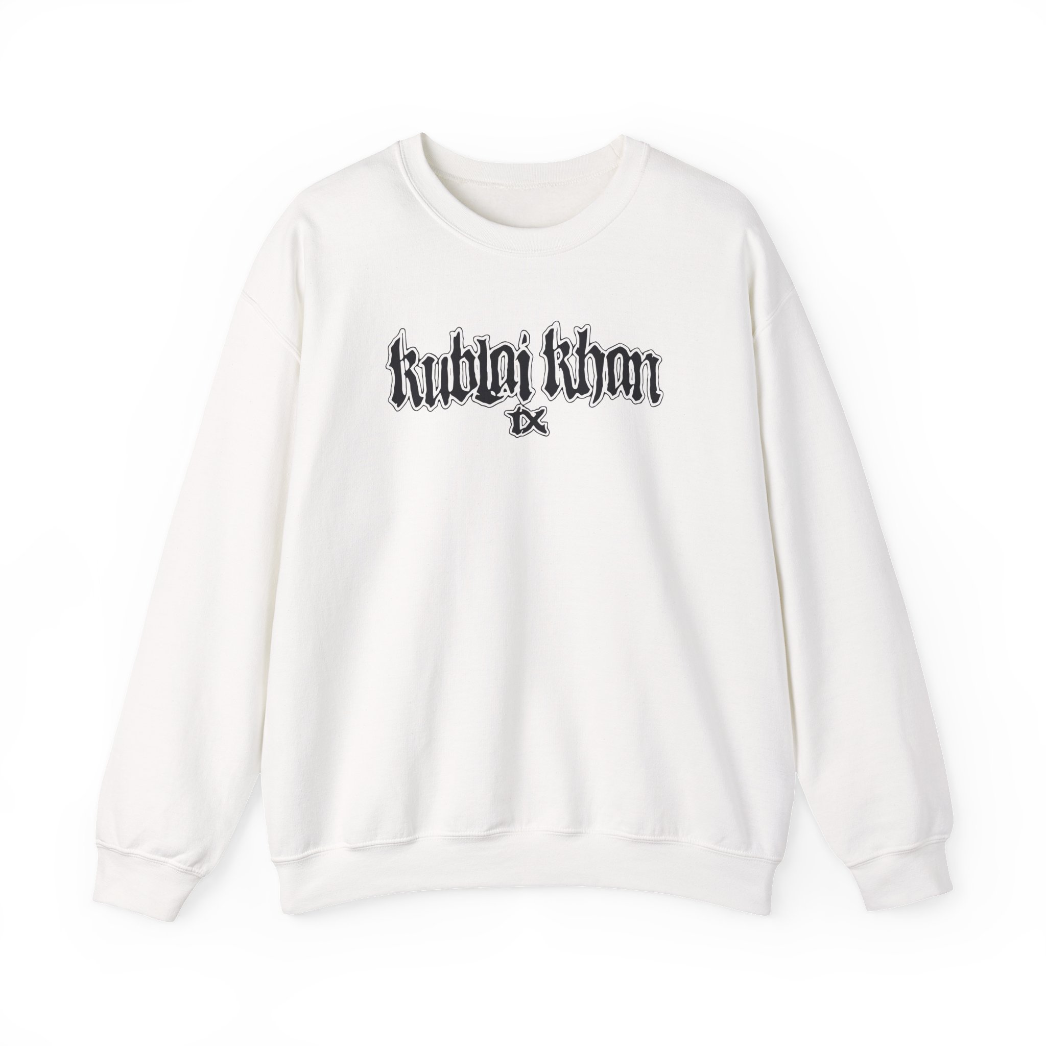Kublai Khan - Let the Balls Swing Natural Unisex Heavy Blendâ„¢ Crewneck Sweatshirt