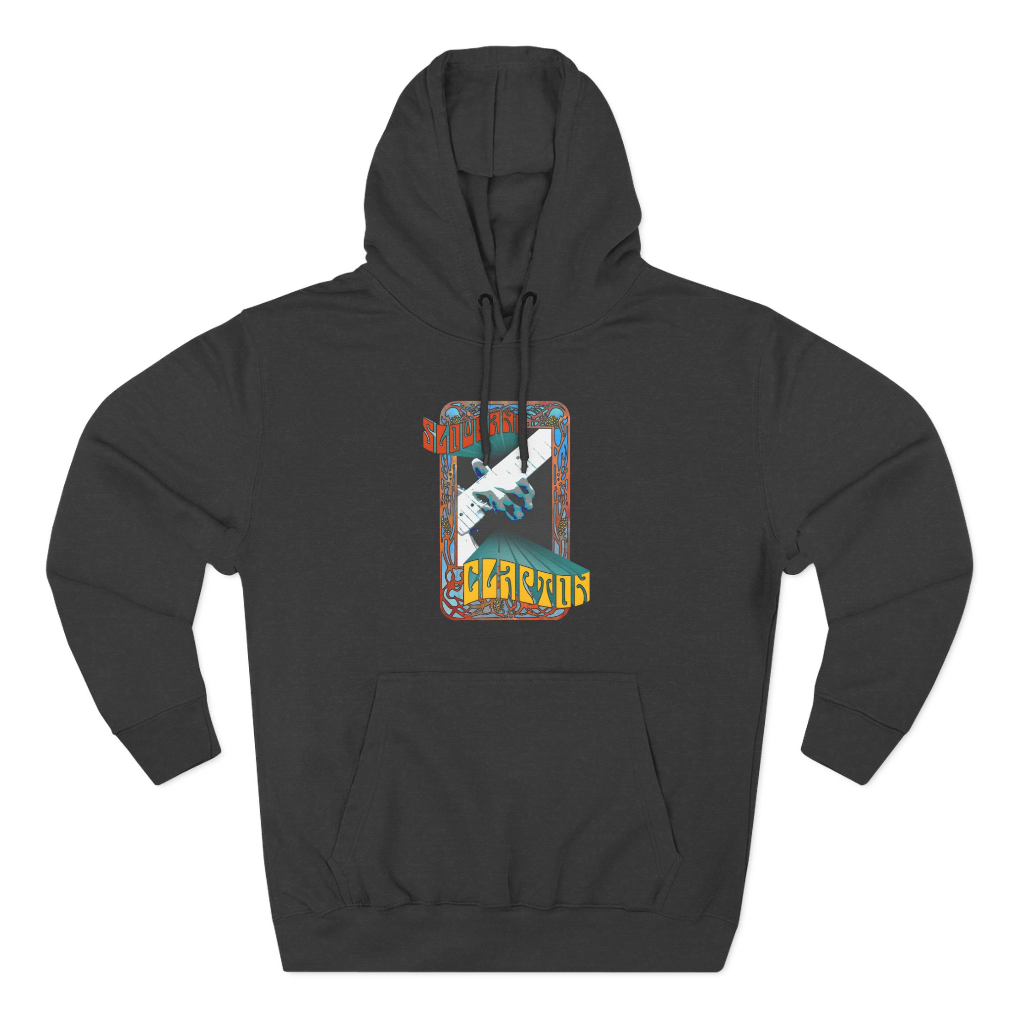 Eric Clapton Psychedelic Slowhand Three-Panel Fleece Hoodie