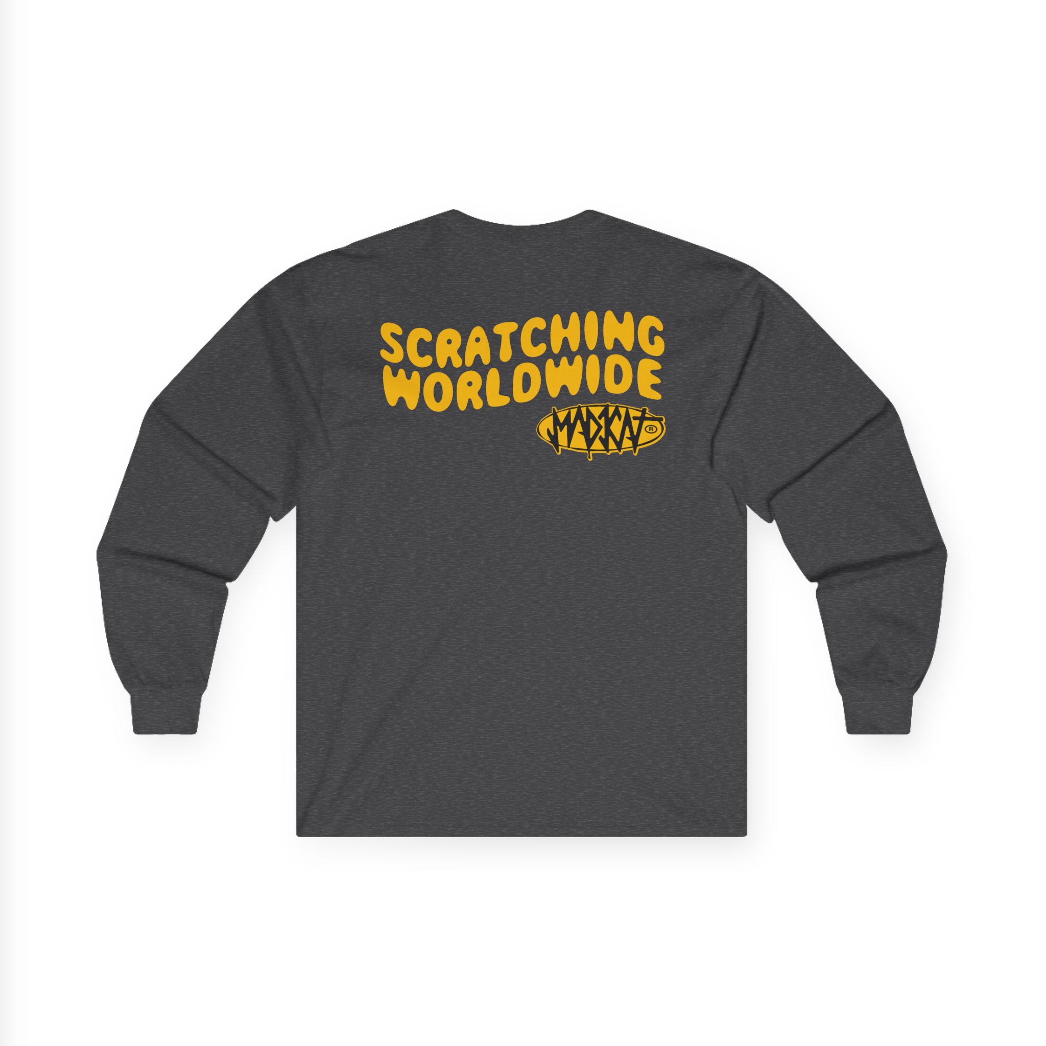 Rubius Scratching Worldwide Unisex Ultra Cotton Long Sleeve Tee