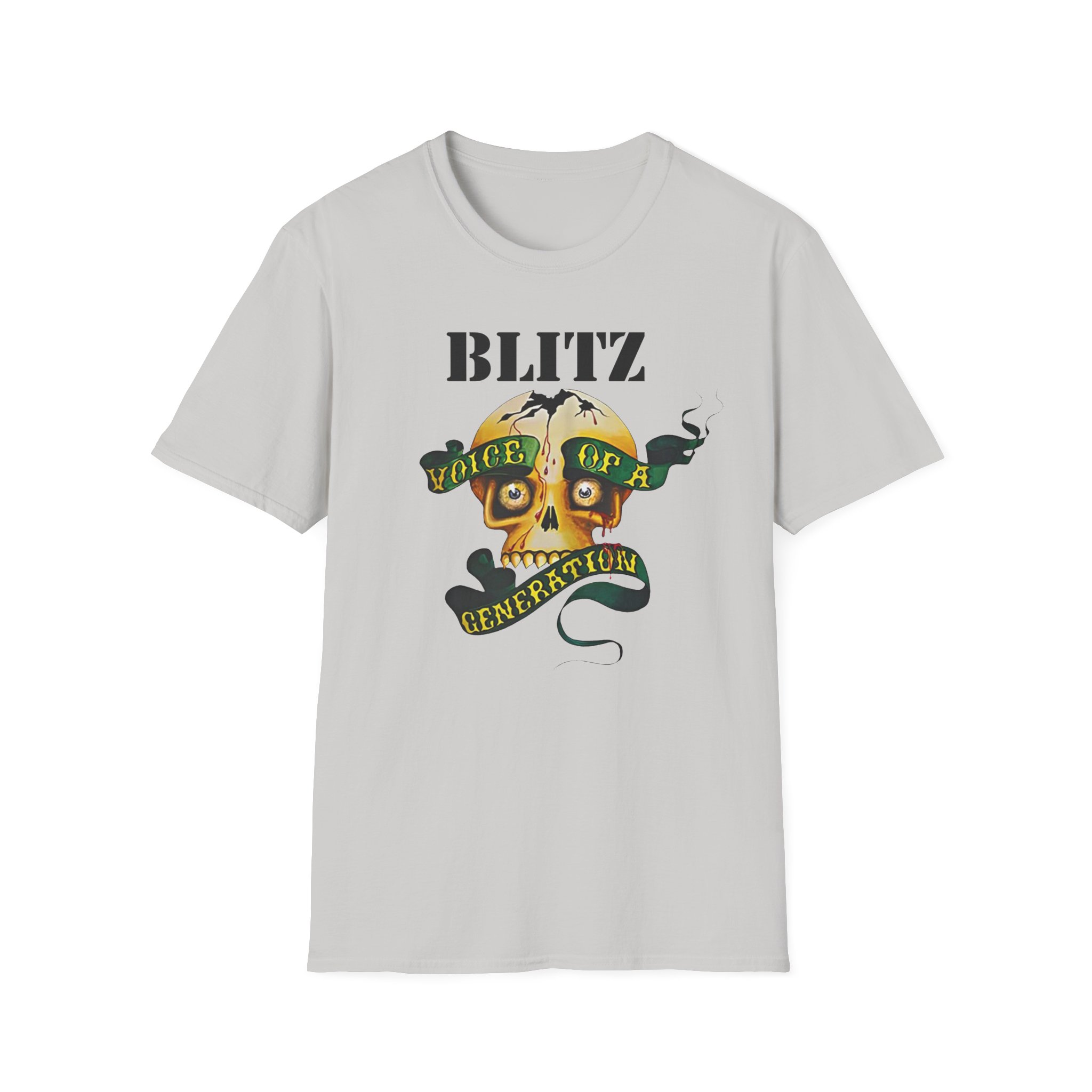 Blitz Voice Of A Generation Unisex Softstyle T-Shirt