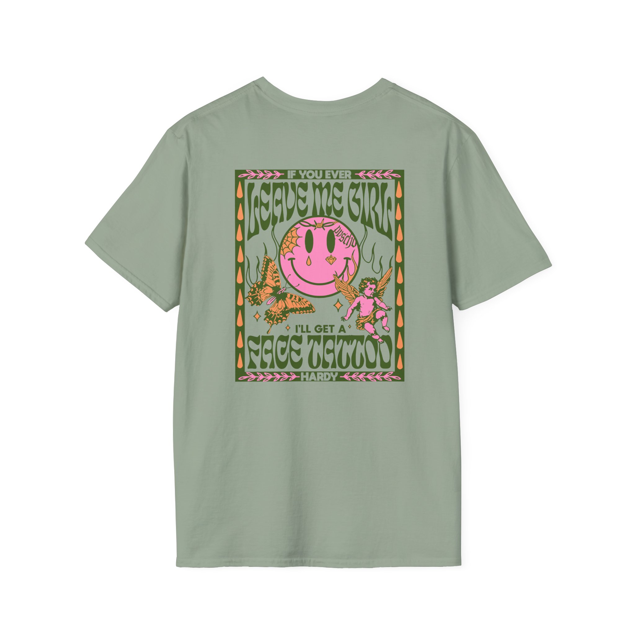 Hardy if You Ever Leave Me Unisex Softstyle T-Shirt