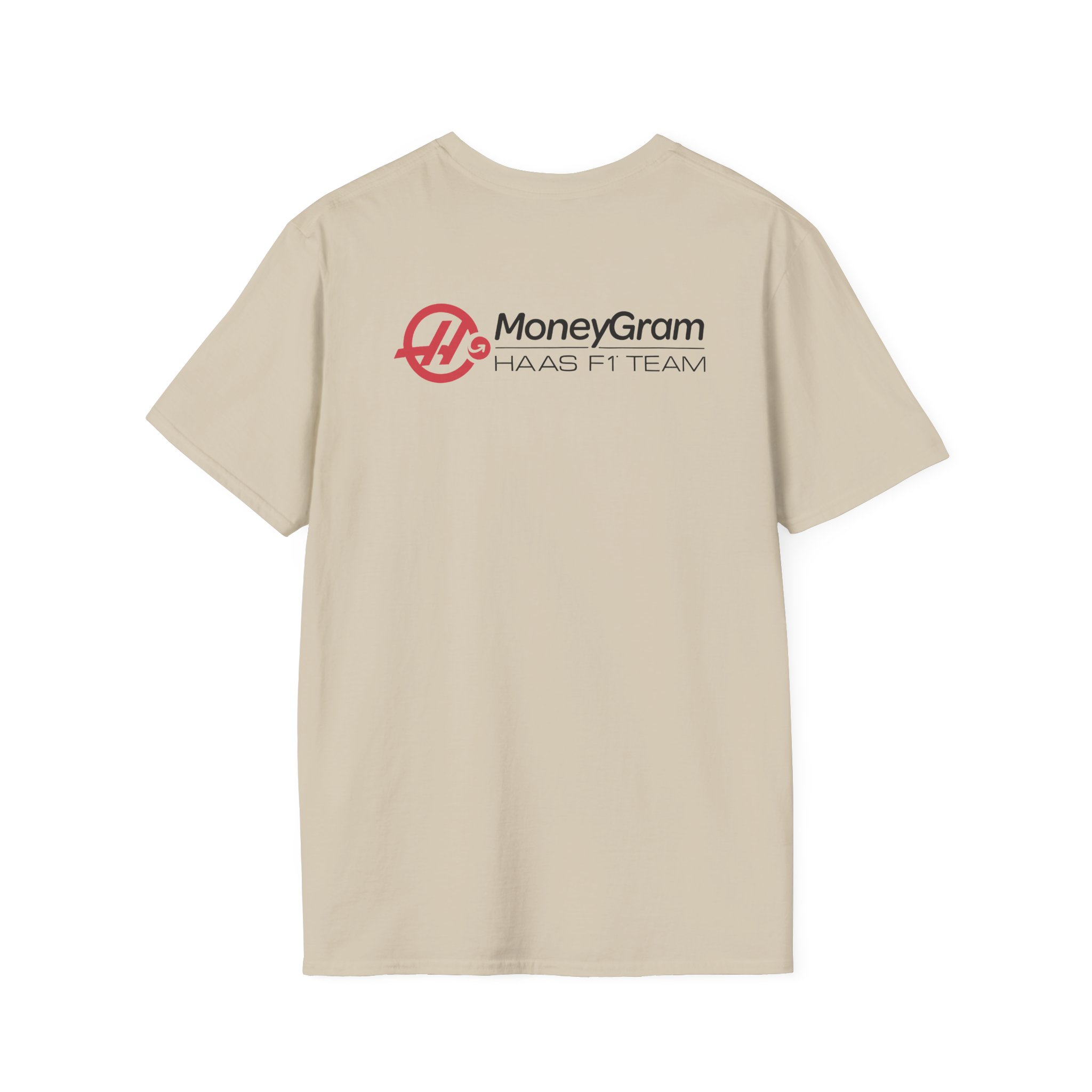 Haas F1 Small Logo Unisex Softstyle T-Shirt