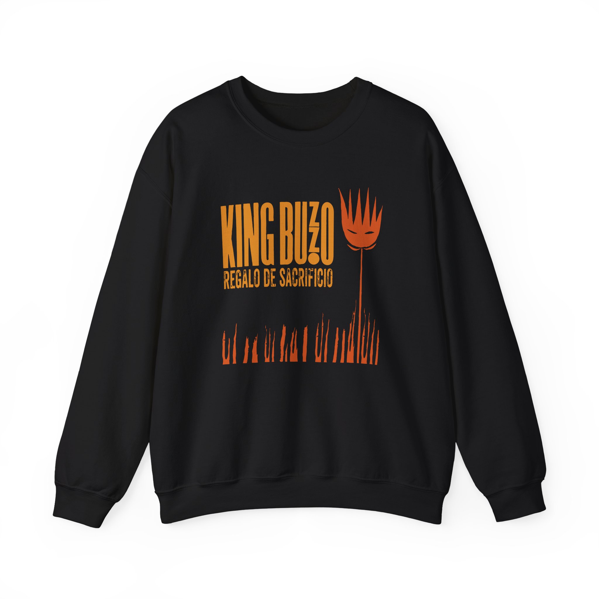 Melvins King Buzzo Regalo De Sacrificio Unisex Heavy Blendâ„¢ Crewneck Sweatshirt