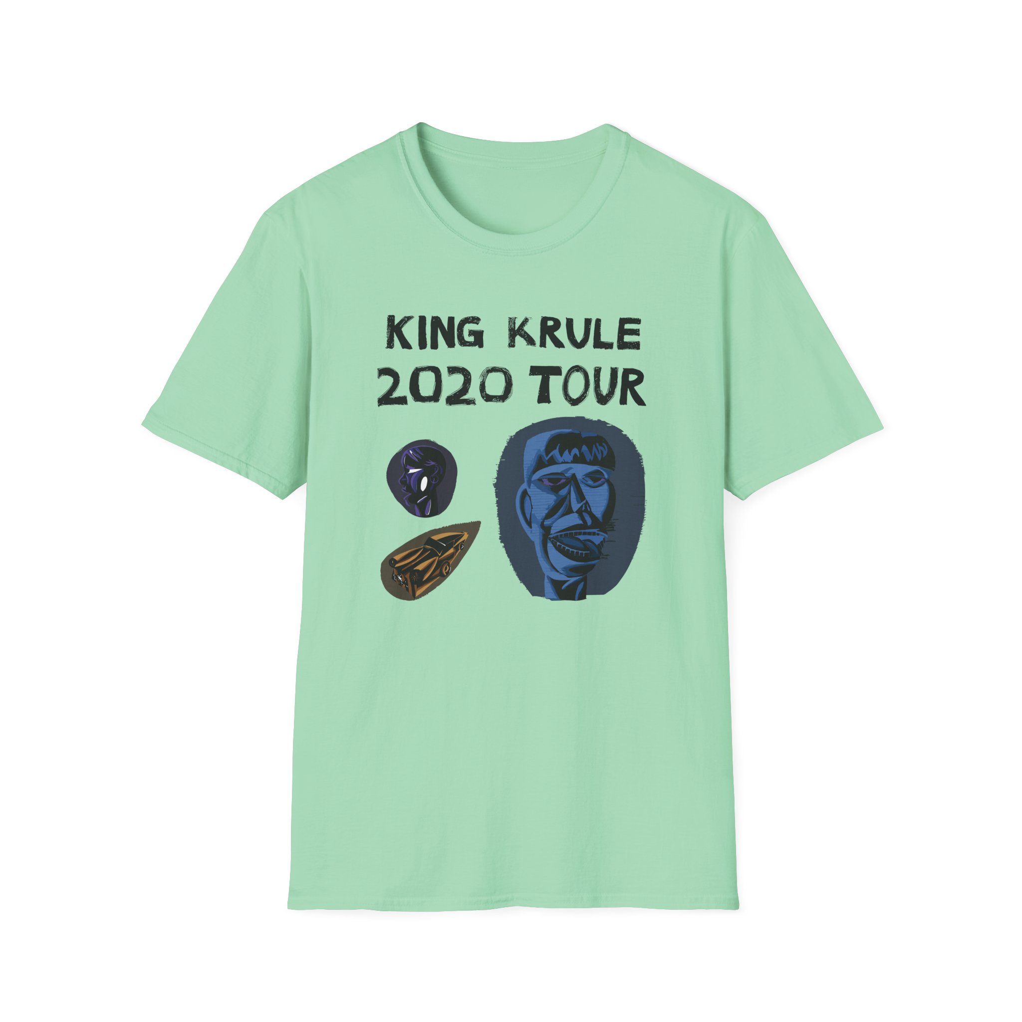 King Krule King Krule Tour Uk Europe Unisex Softstyle T-Shirt
