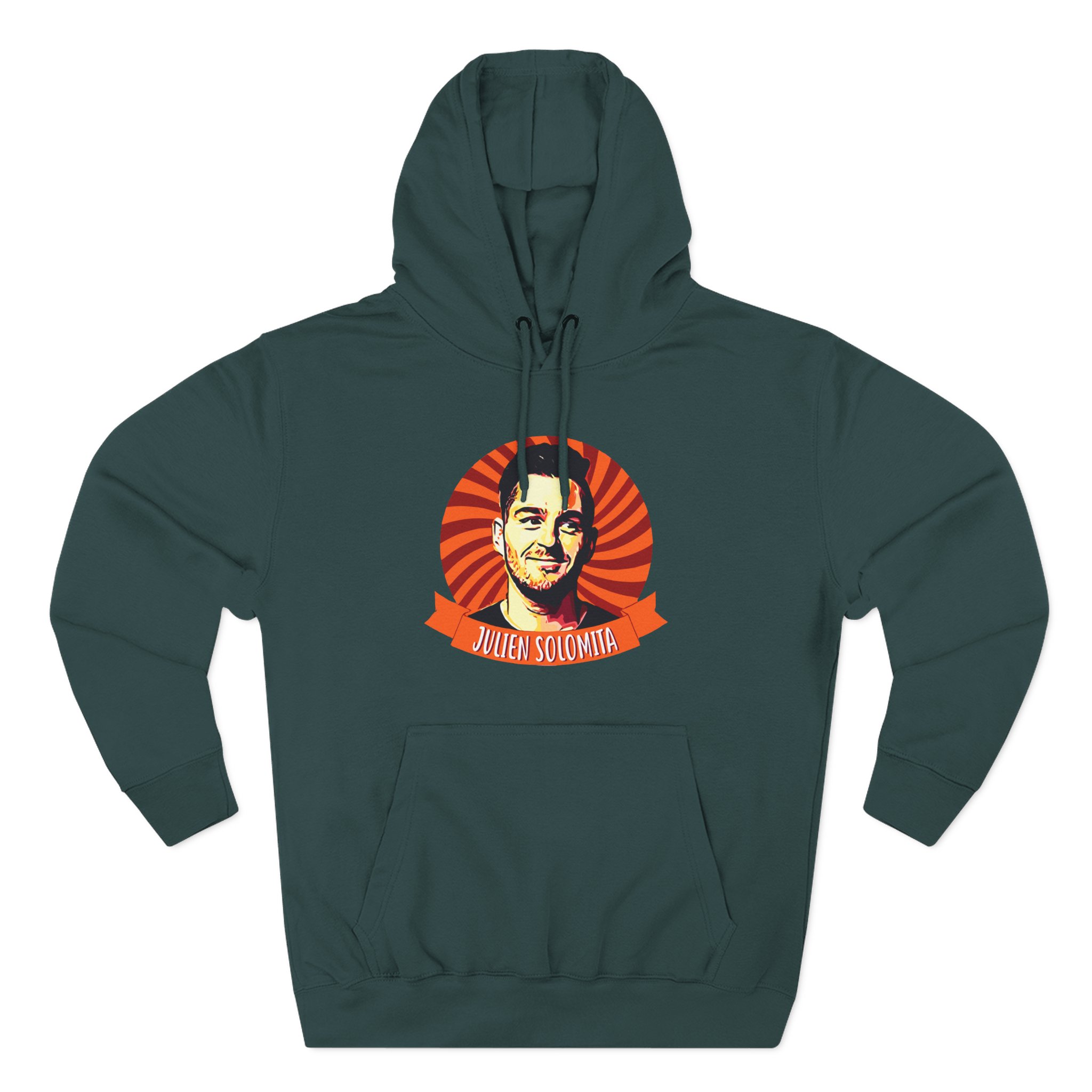 Julien Solomita Three-Panel Fleece Hoodie