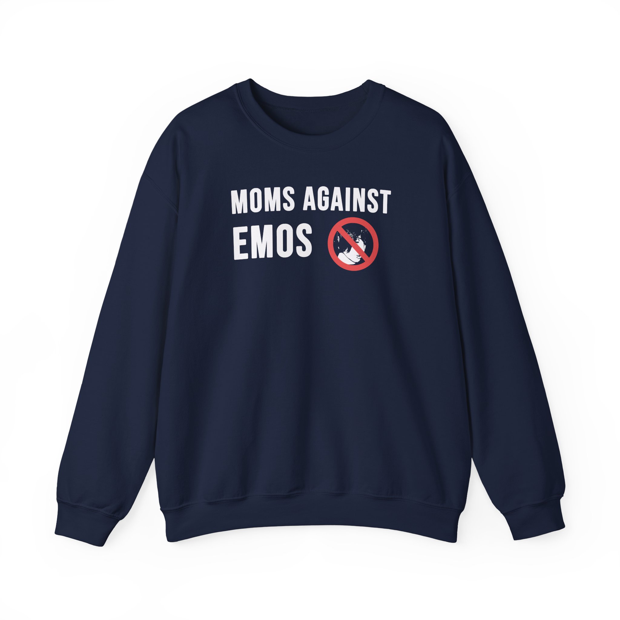 Jake & Johnnie Moms Against Emos Unisex Heavy Blendâ„¢ Crewneck Sweatshirt