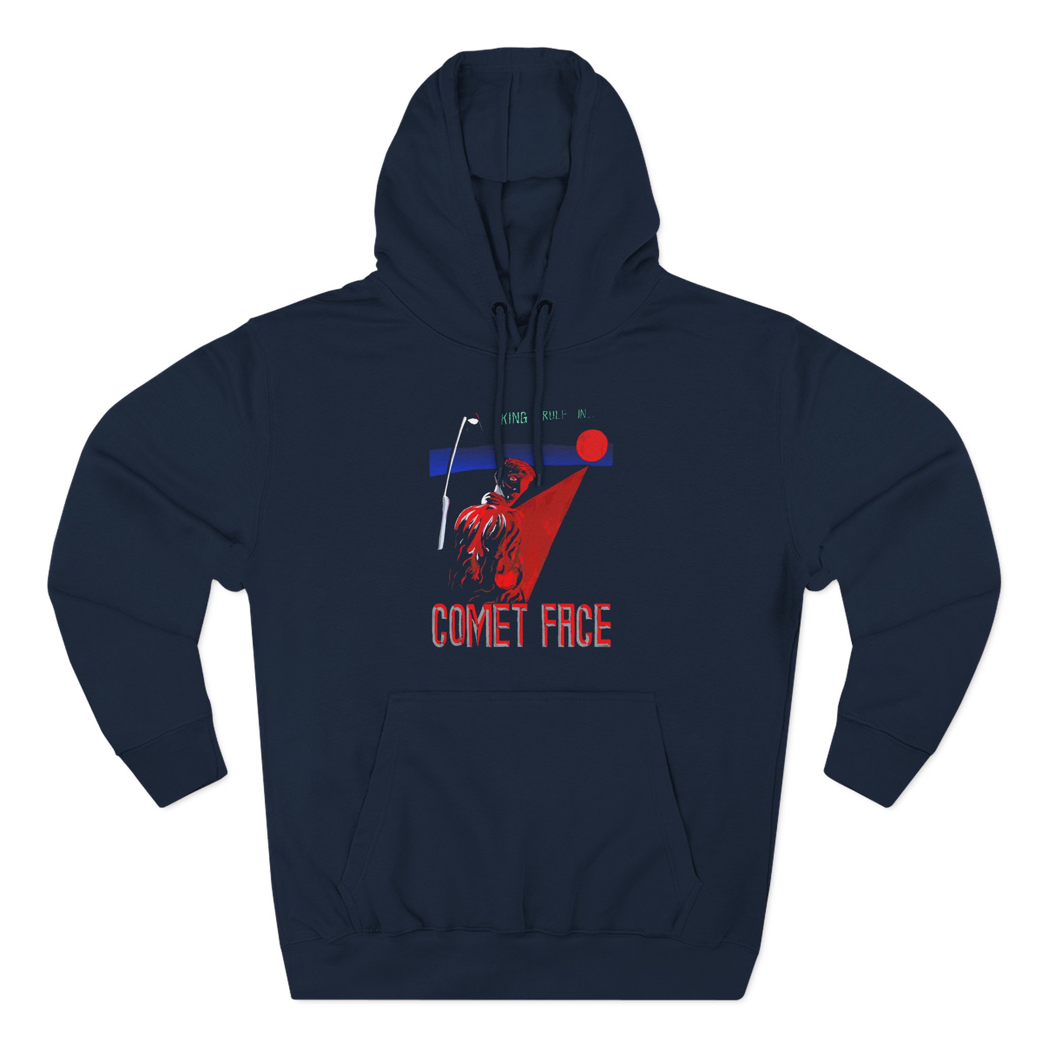 King Krule Three-Panel Fleece Hoodie