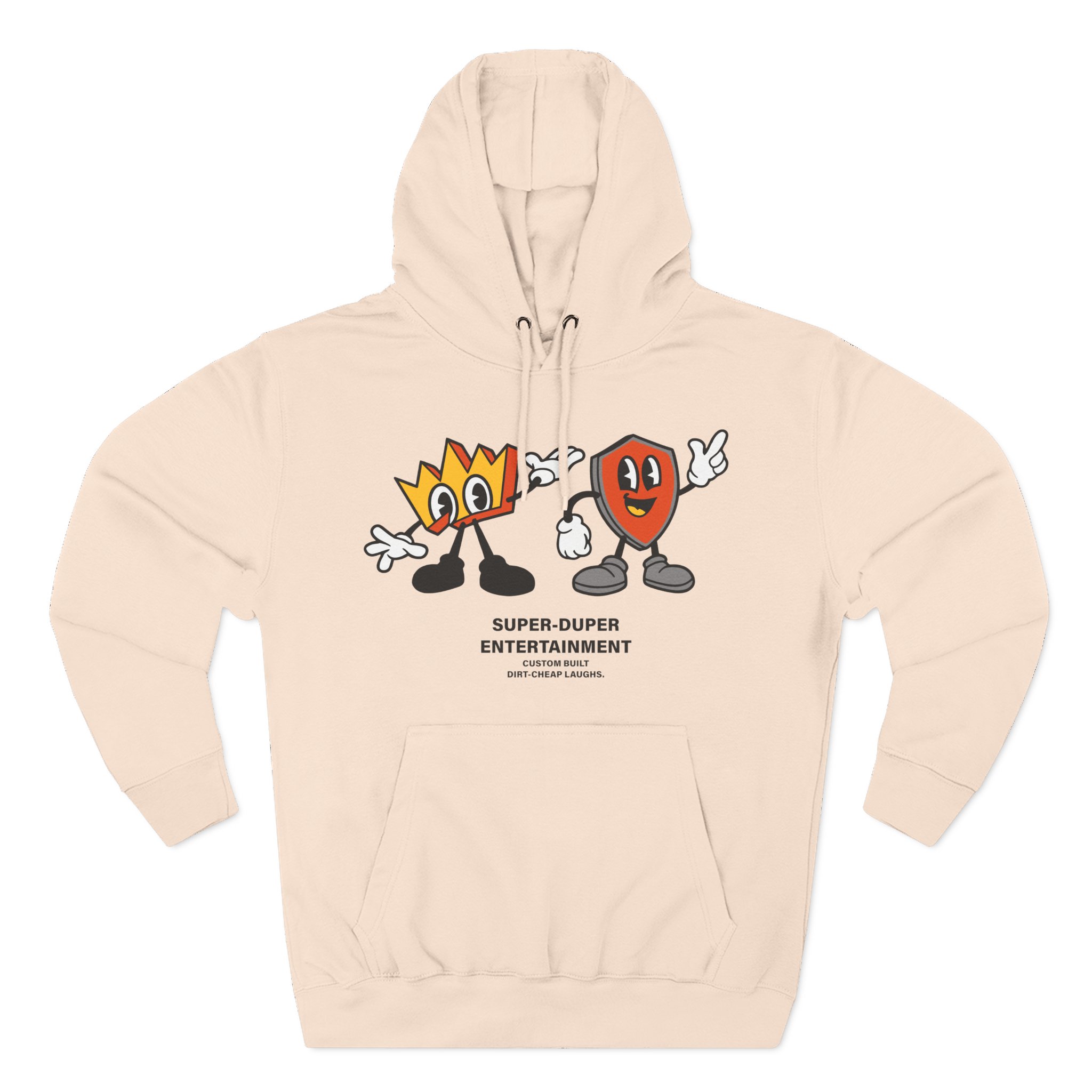 OTK Super-duper Entertainment Three-Panel Fleece Hoodie
