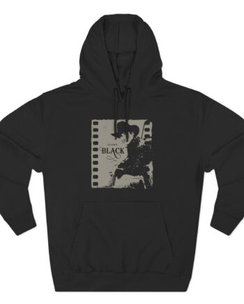 Clint Black Classic Three-Panel Fleece Hoodie