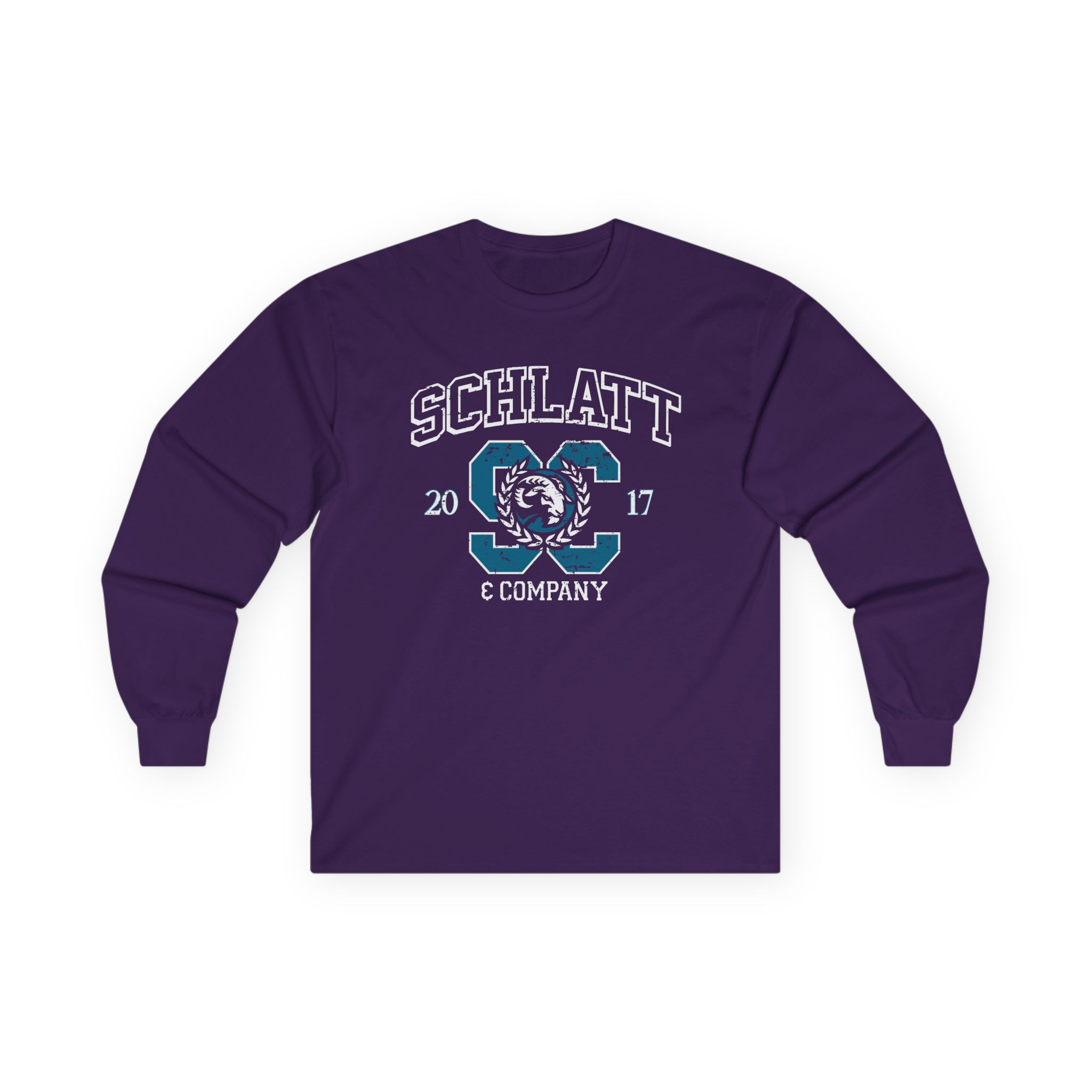 Jschlatt Schlatt & Co. Collegiate Unisex Ultra Cotton Long Sleeve Tee