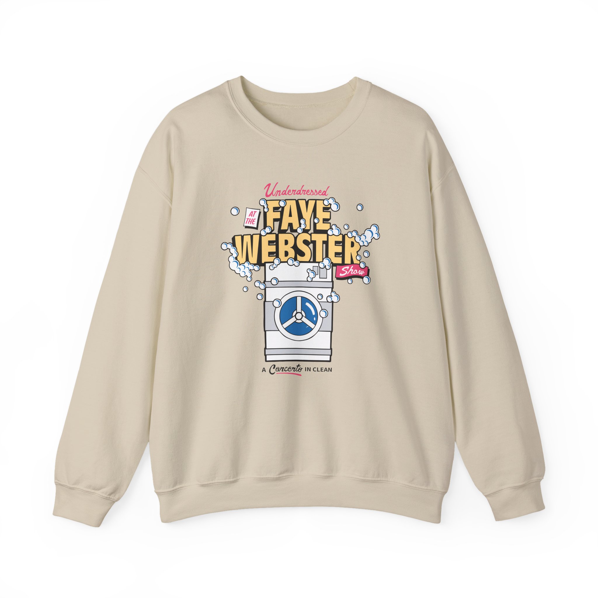 Faye Webster Laundrette Unisex Heavy Blendâ„¢ Crewneck Sweatshirt
