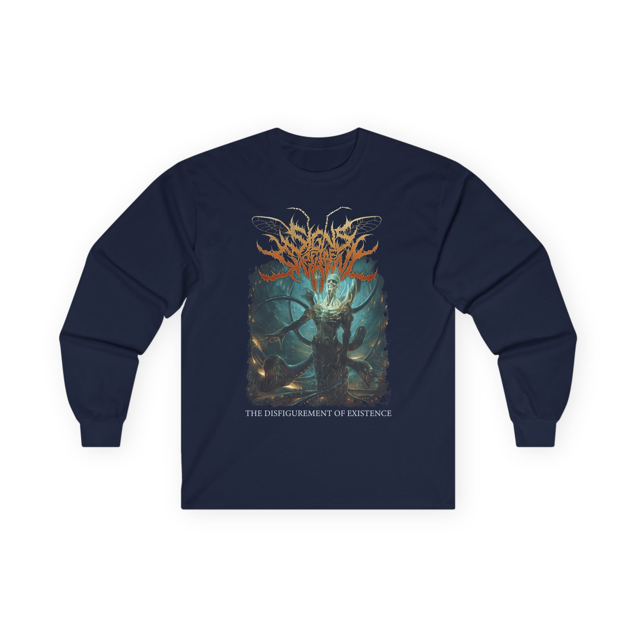 Signs of the Swarm the Disfigurement of Existence Unisex Ultra Cotton Long Sleeve Tee