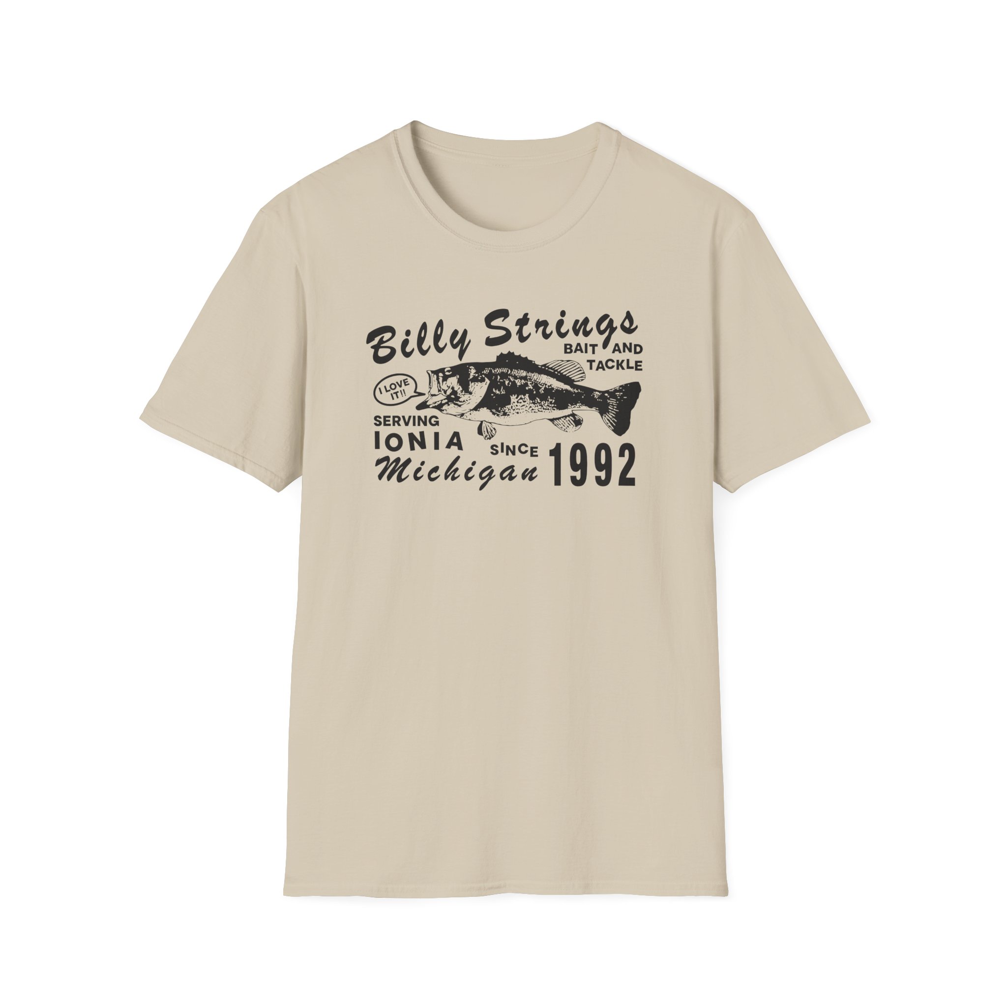 Billy Strings Bait & Tackle Unisex Softstyle T-Shirt