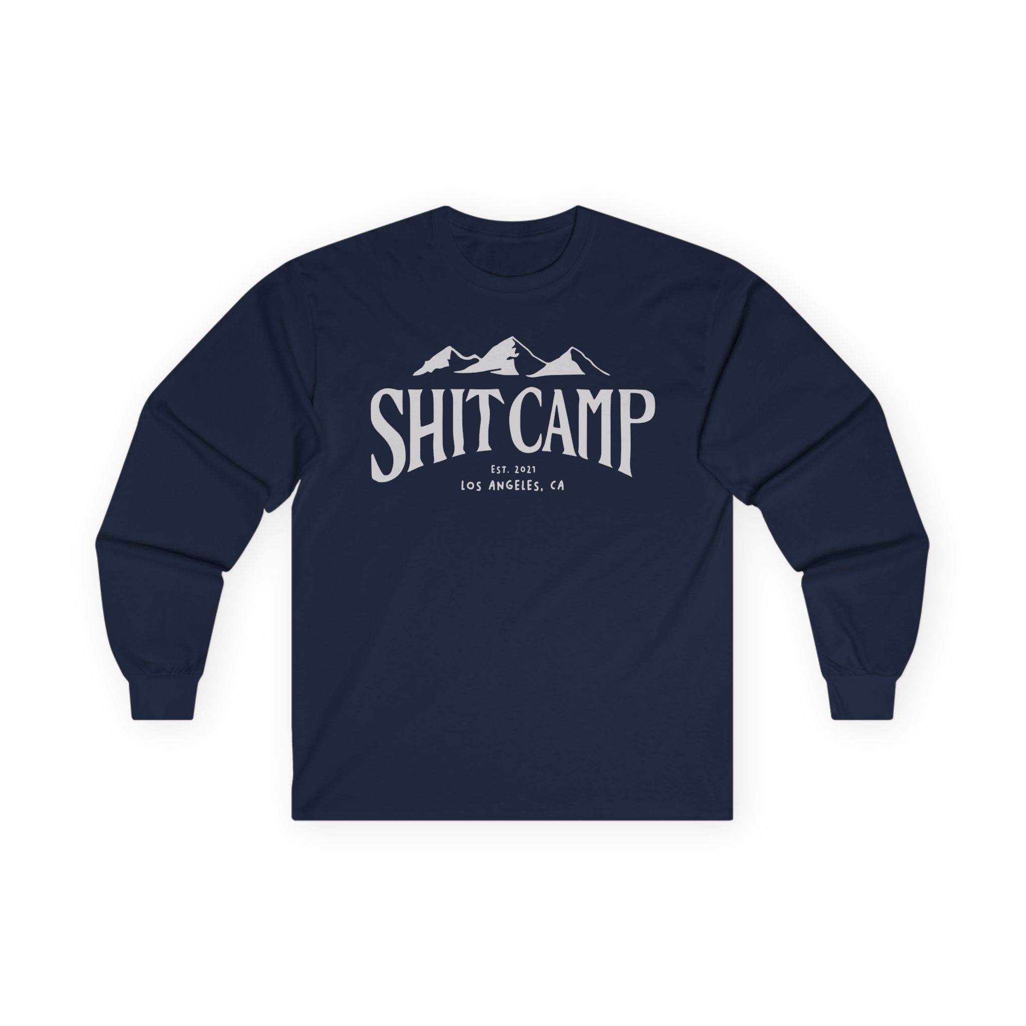 Qtcinderella Shit Camp Unisex Ultra Cotton Long Sleeve Tee