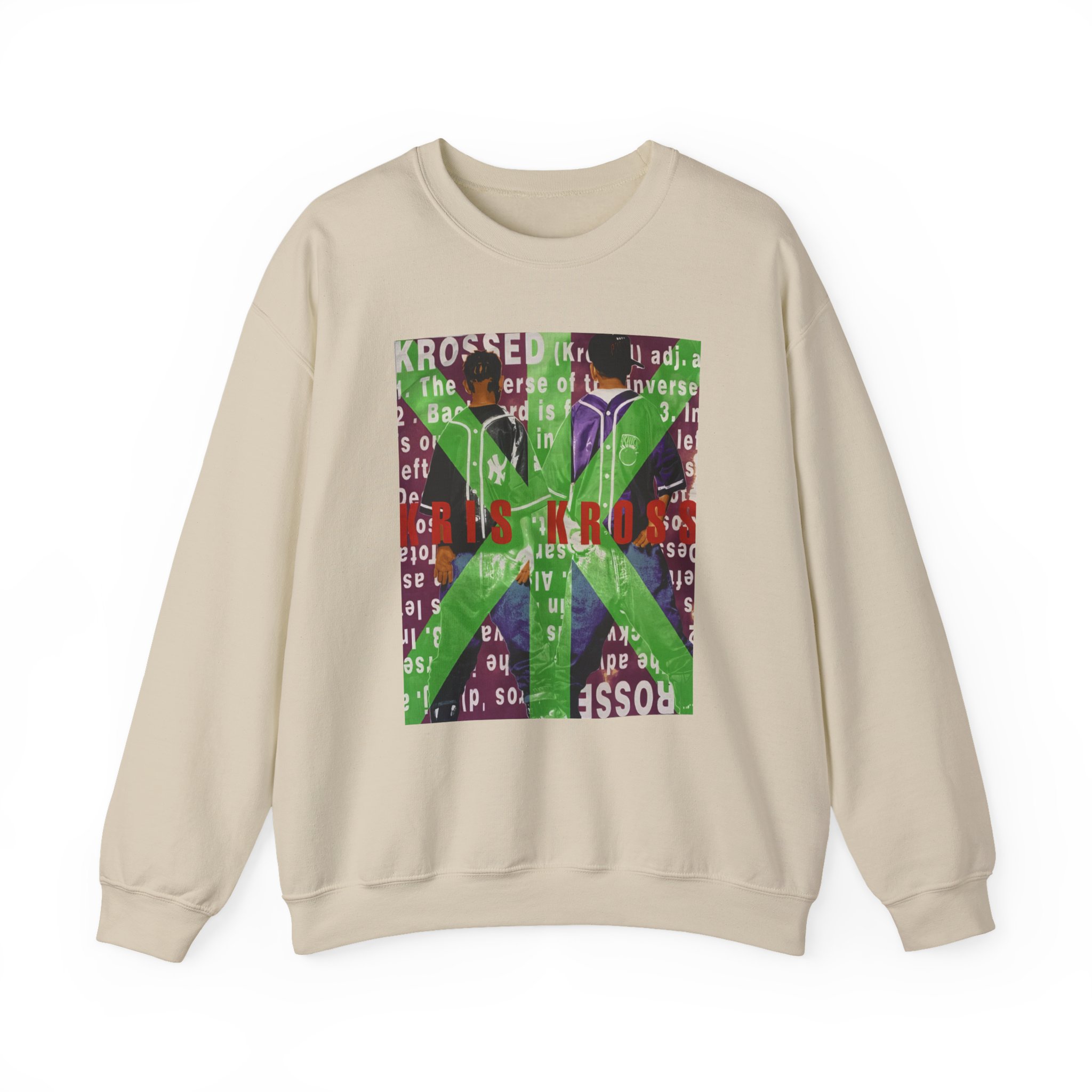 Kris Kross Krossed Unisex Heavy Blendâ„¢ Crewneck Sweatshirt