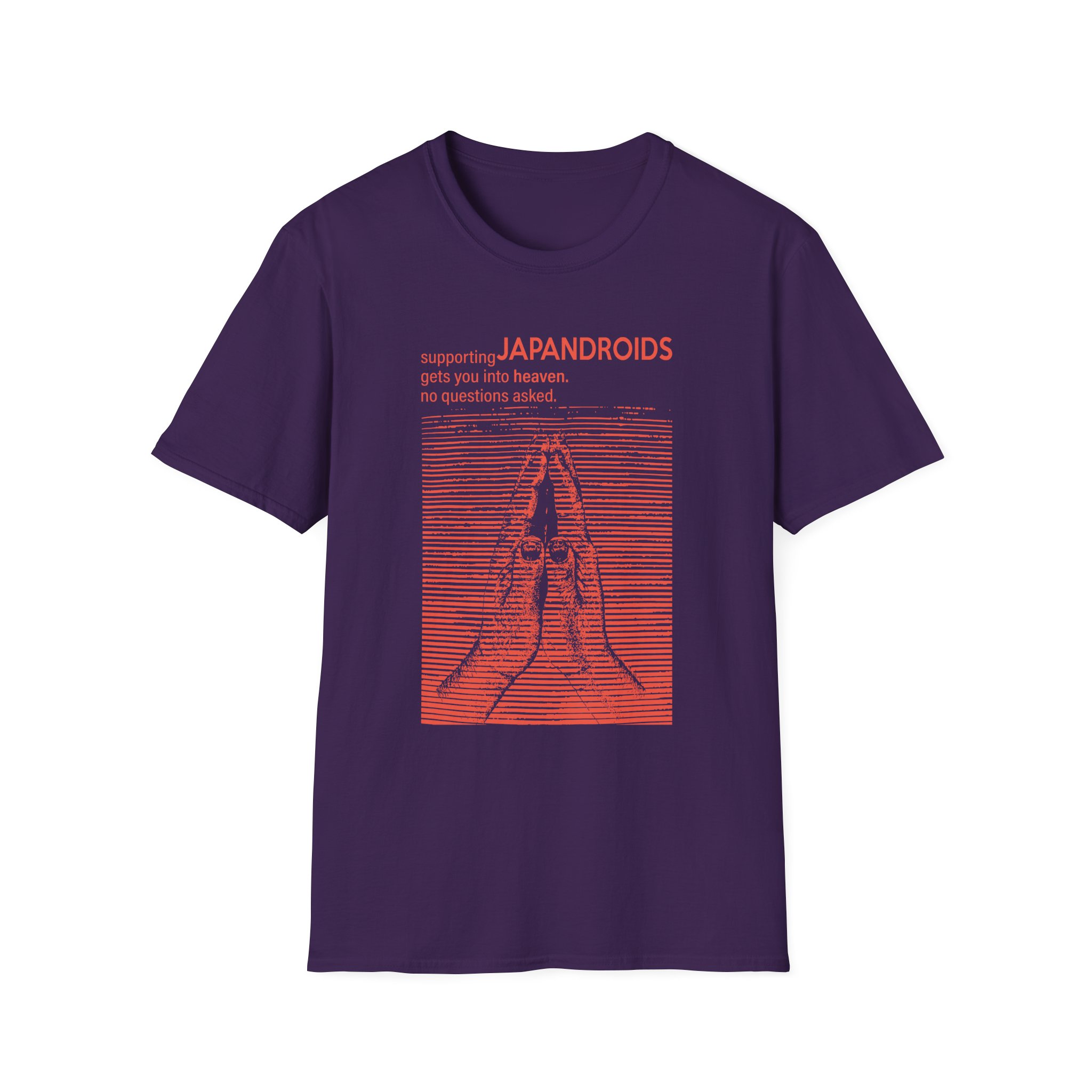 Supporting Japandroids Gets You Into Heaven No Questions Asked Unisex Softstyle T-Shirt