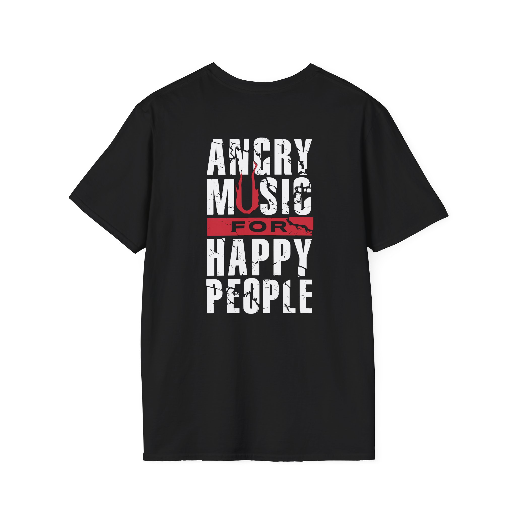 August Burns Red Angry Music Unisex Softstyle T-Shirt