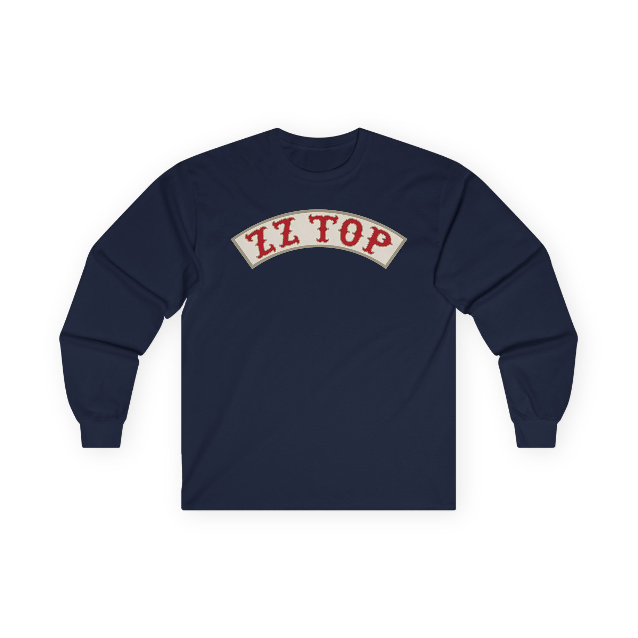 ZZ Top Banner Logo Unisex Ultra Cotton Long Sleeve Tee