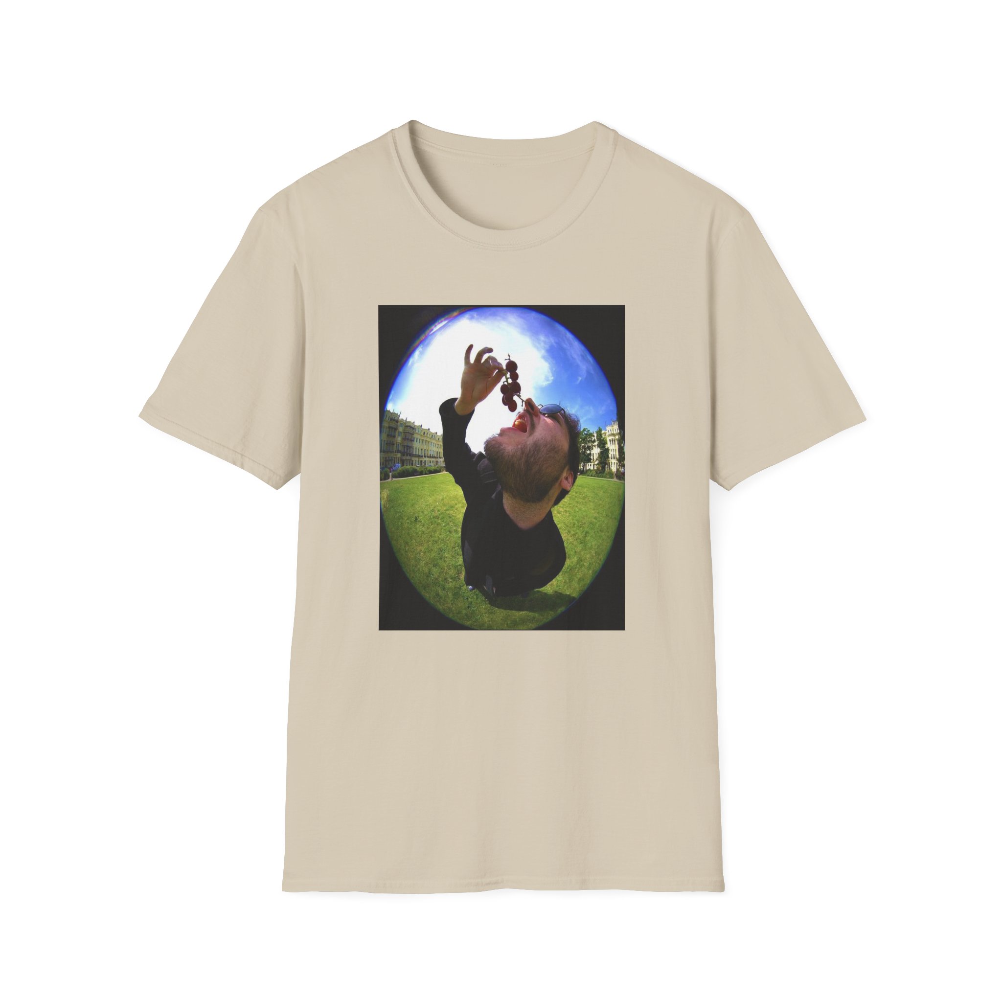 Grapes by James Marriott Unisex Softstyle T-Shirt
