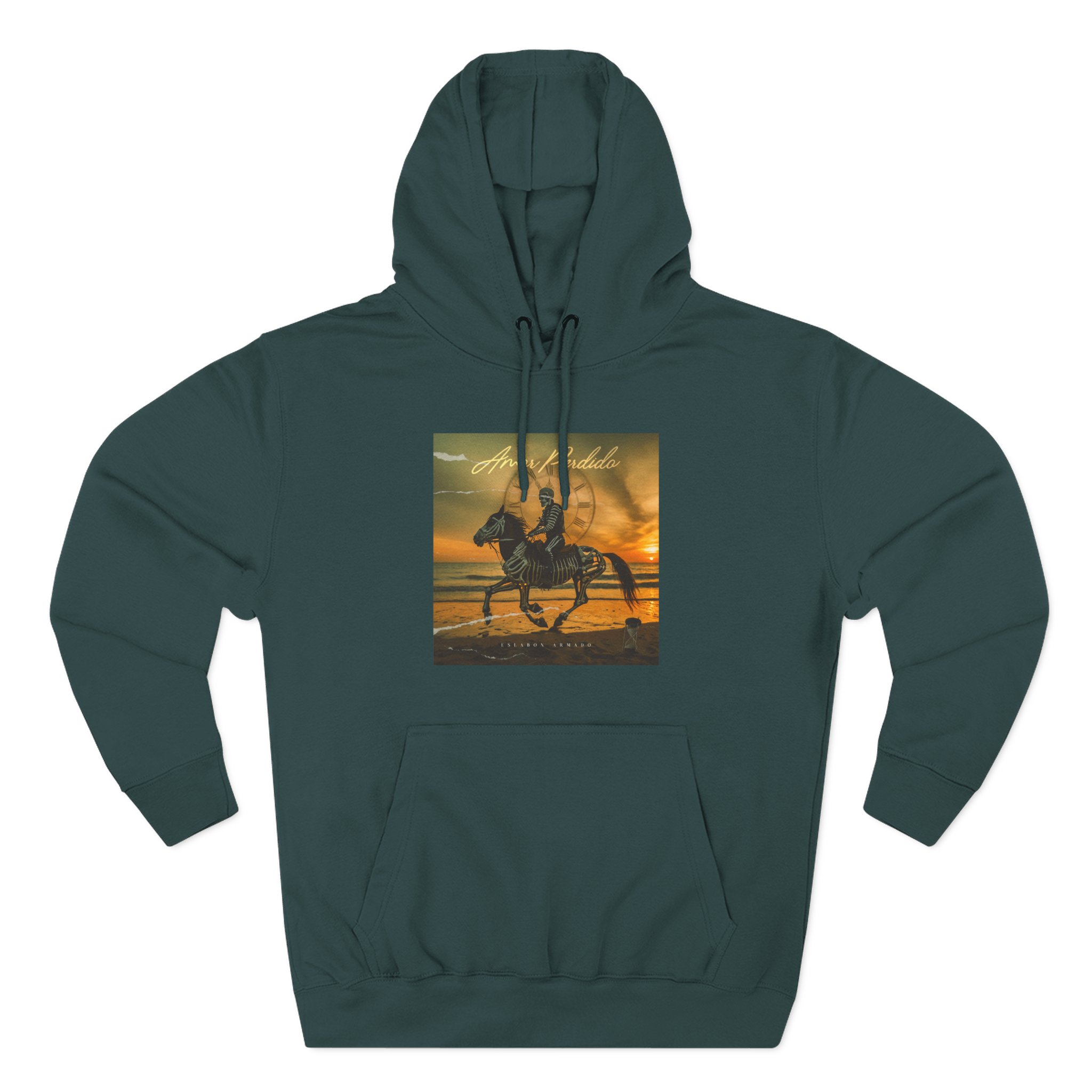 Eslabon Armado Amor Perdido Album Three-Panel Fleece Hoodie