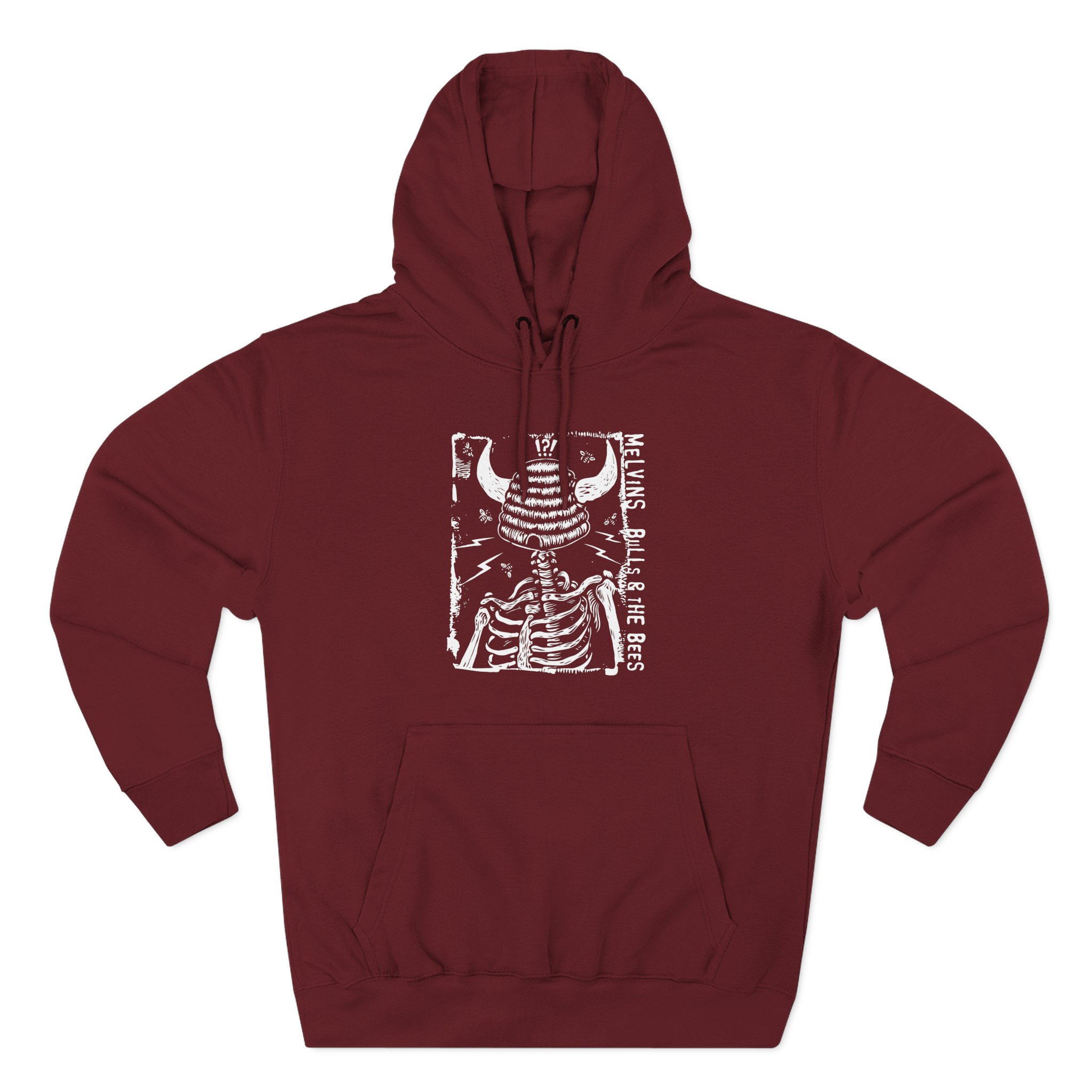 Melvins Bulls & the Bees Three-Panel Fleece Hoodie