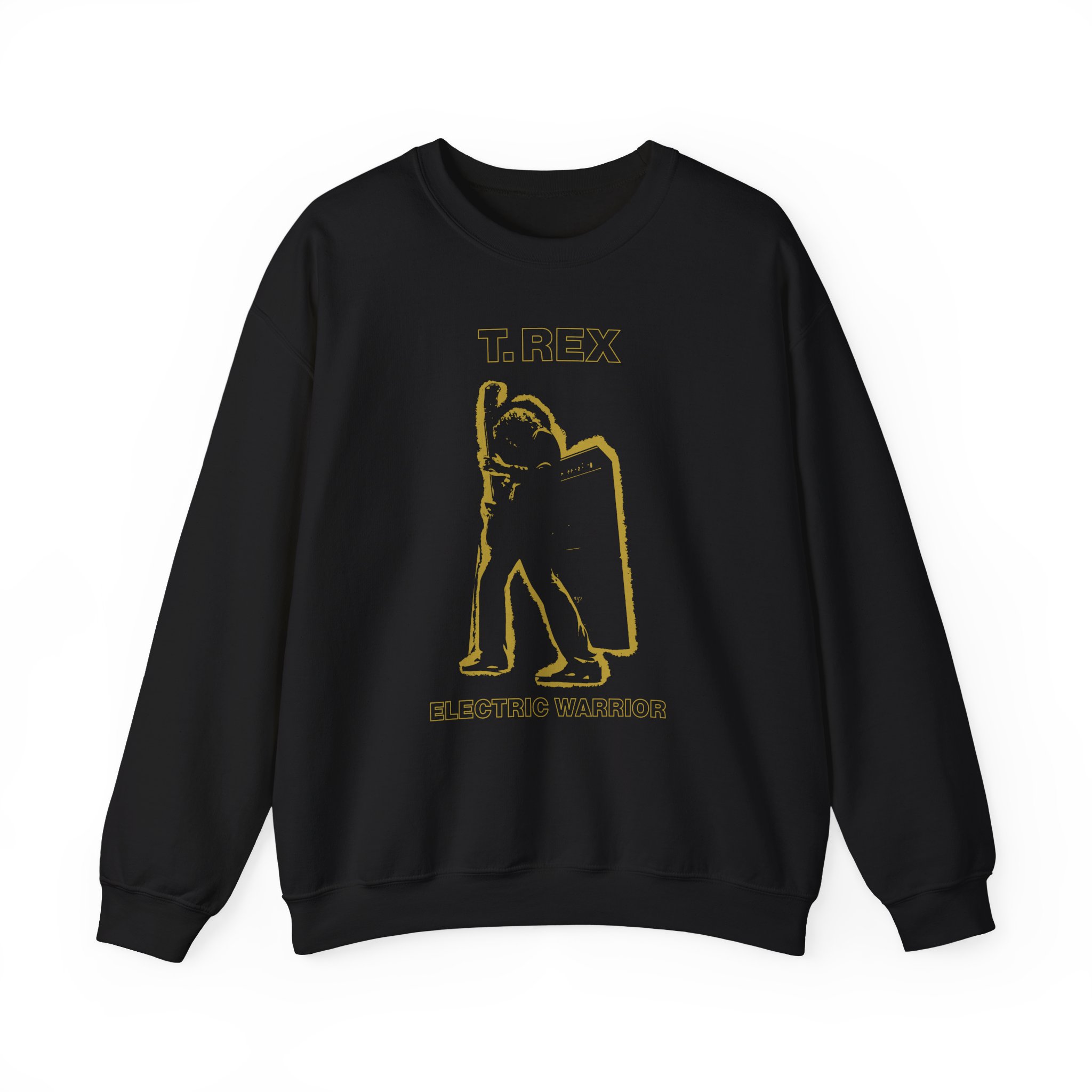T Rex Electric Warrior Unisex Heavy Blendâ„¢ Crewneck Sweatshirt