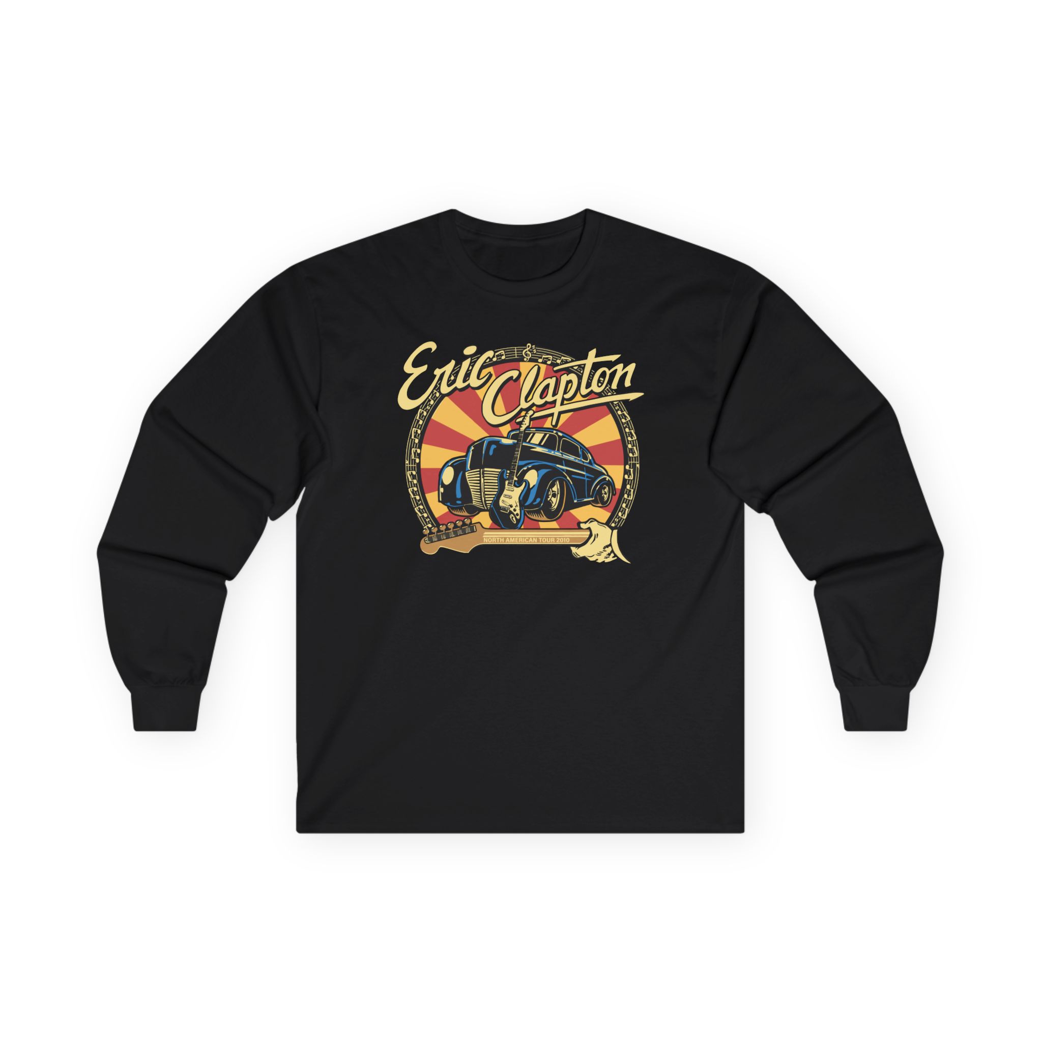 Eric Clapton 2010 North American Tour Unisex Ultra Cotton Long Sleeve Tee