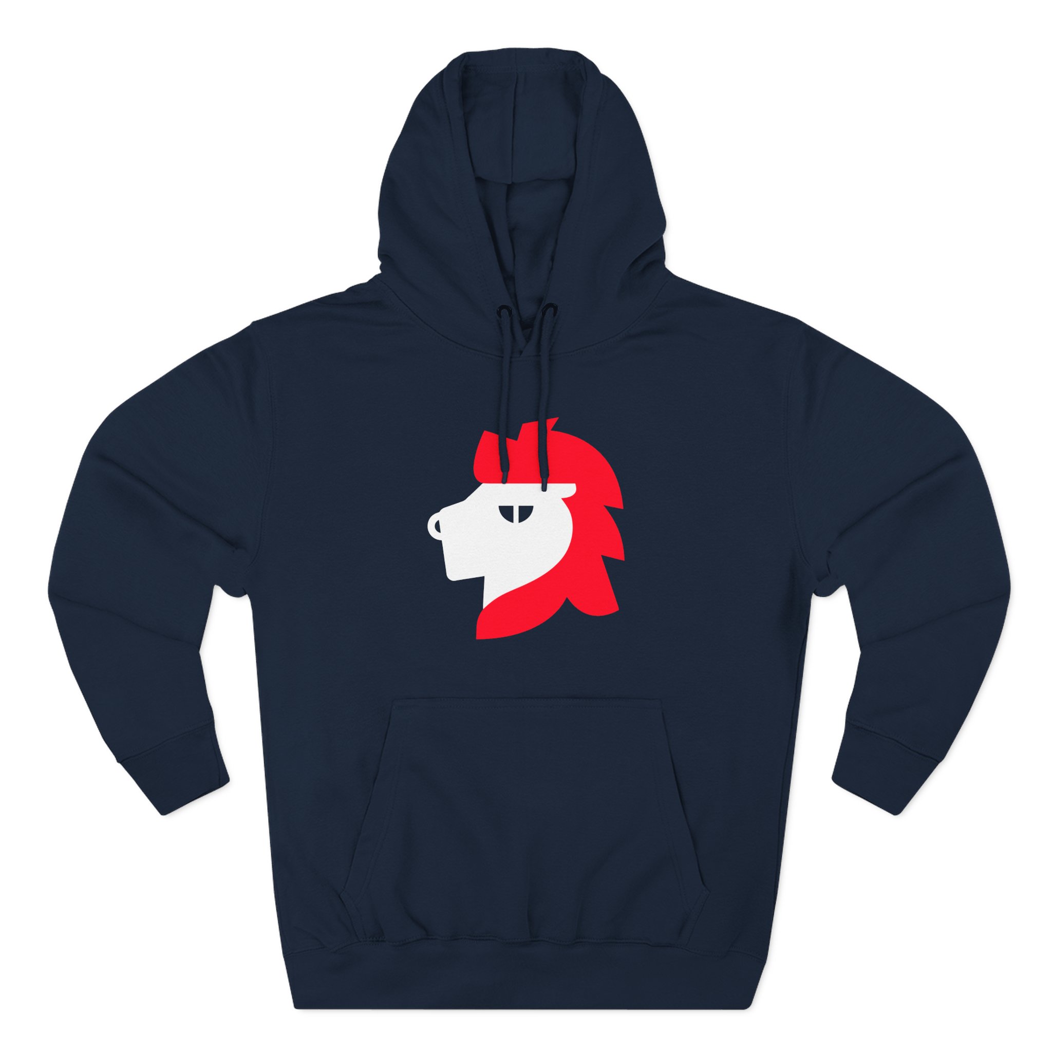 Northernlion Lion Logo Three-Panel Fleece Hoodie
