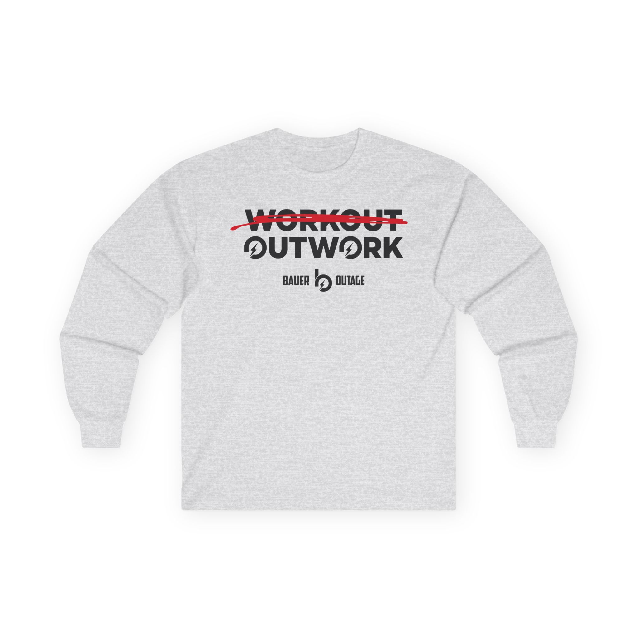 Trevor Bauer Outwork Workout Unisex Ultra Cotton Long Sleeve Tee