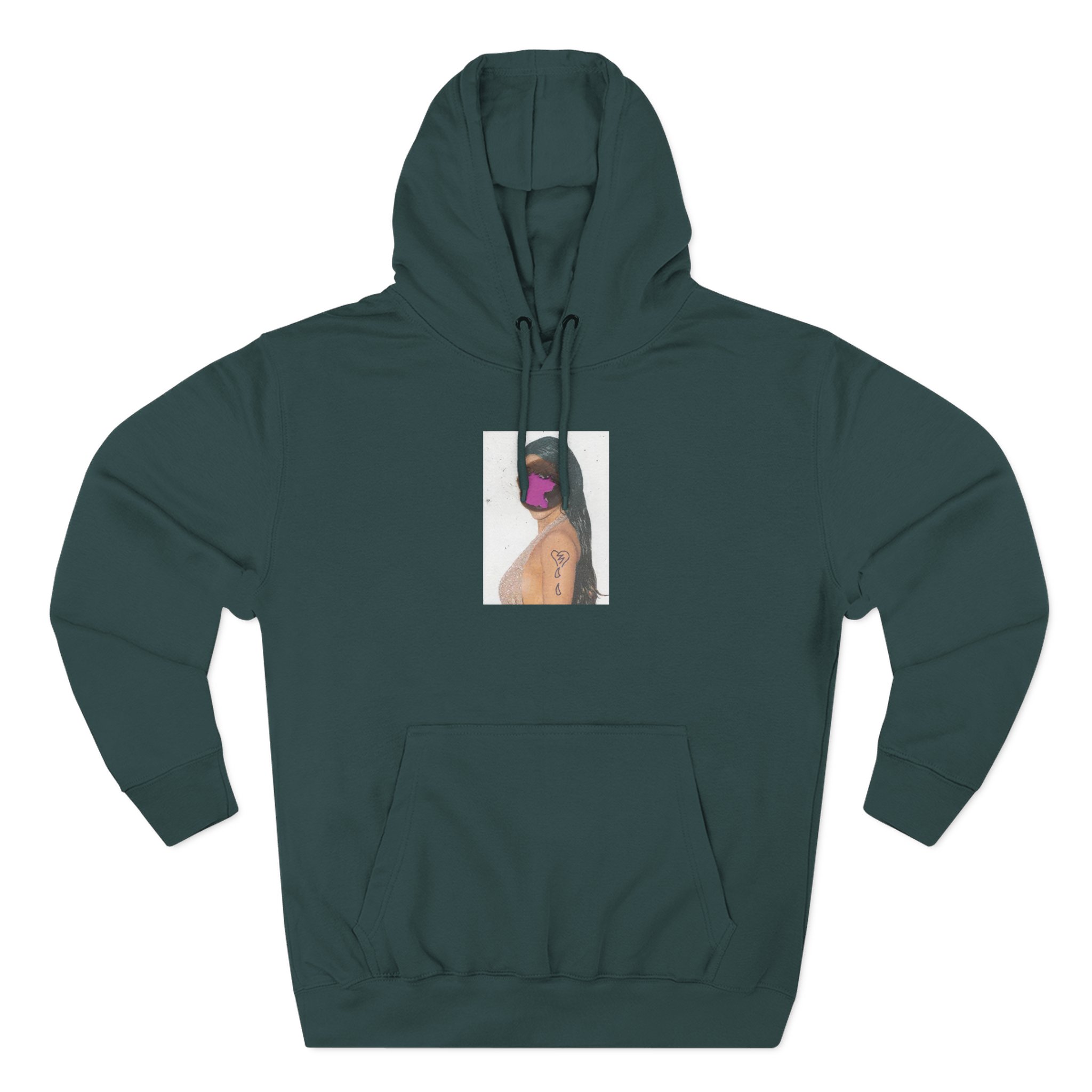Rosalia La Fama Three-Panel Fleece Hoodie