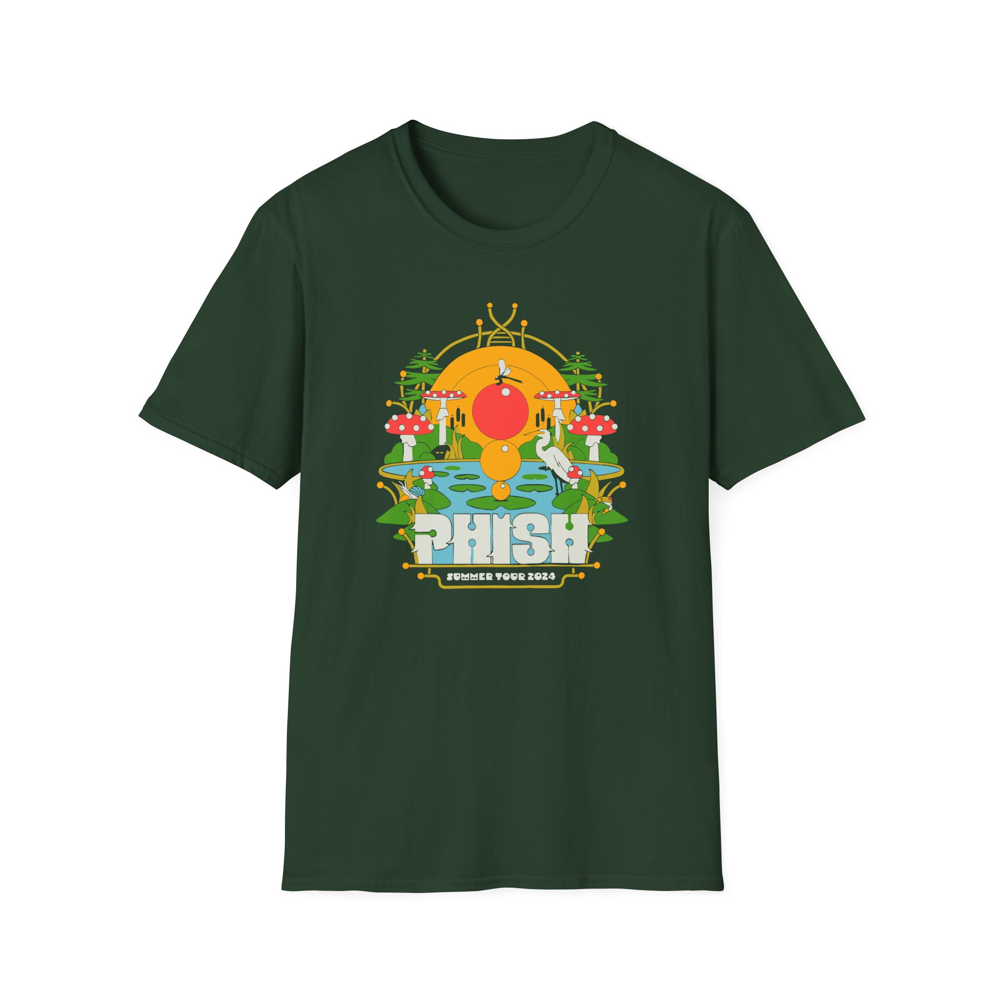 Phish Pond Life Summer 24 Unisex Softstyle T-Shirt