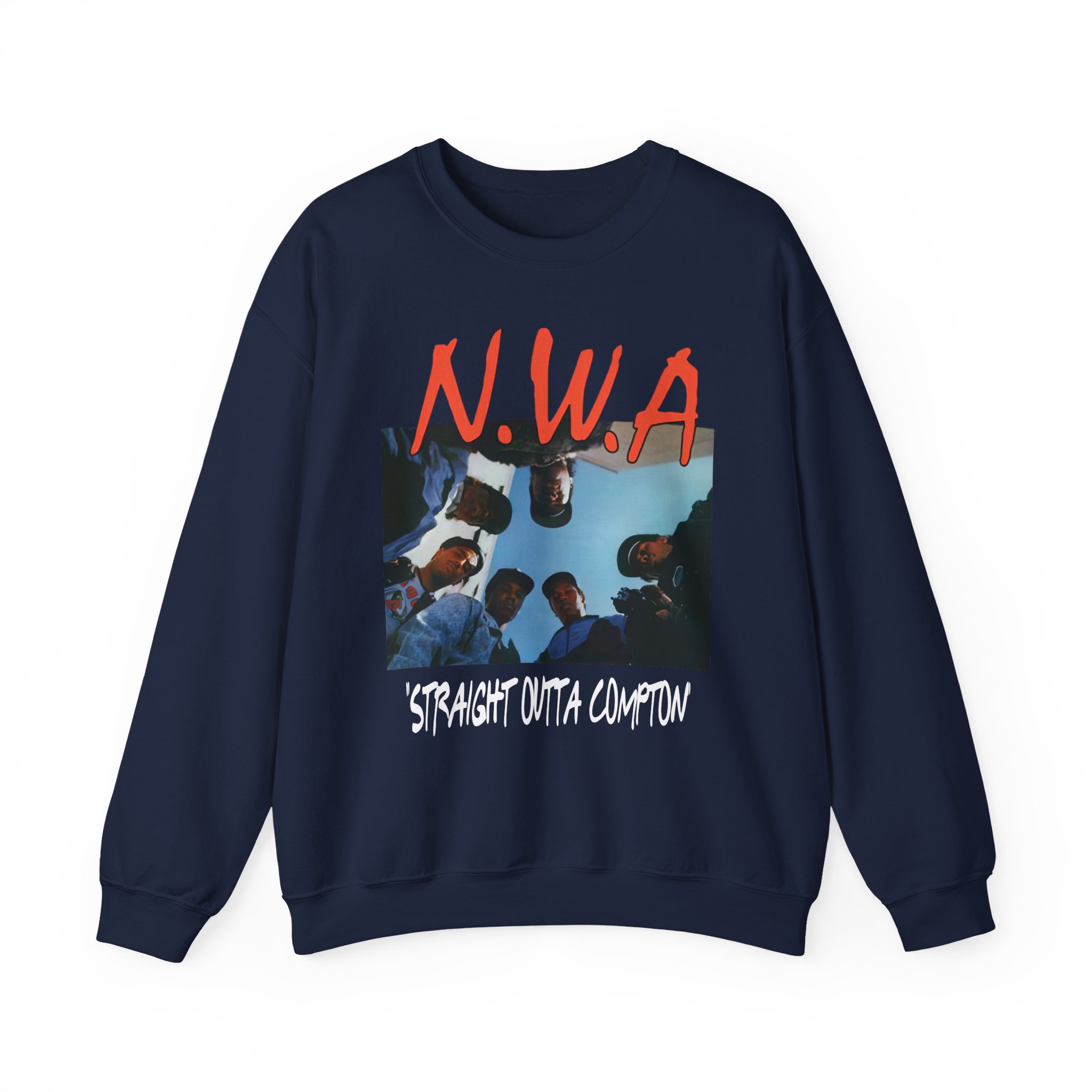 NWA Straight Outta Compton Unisex Heavy Blendâ„¢ Crewneck Sweatshirt