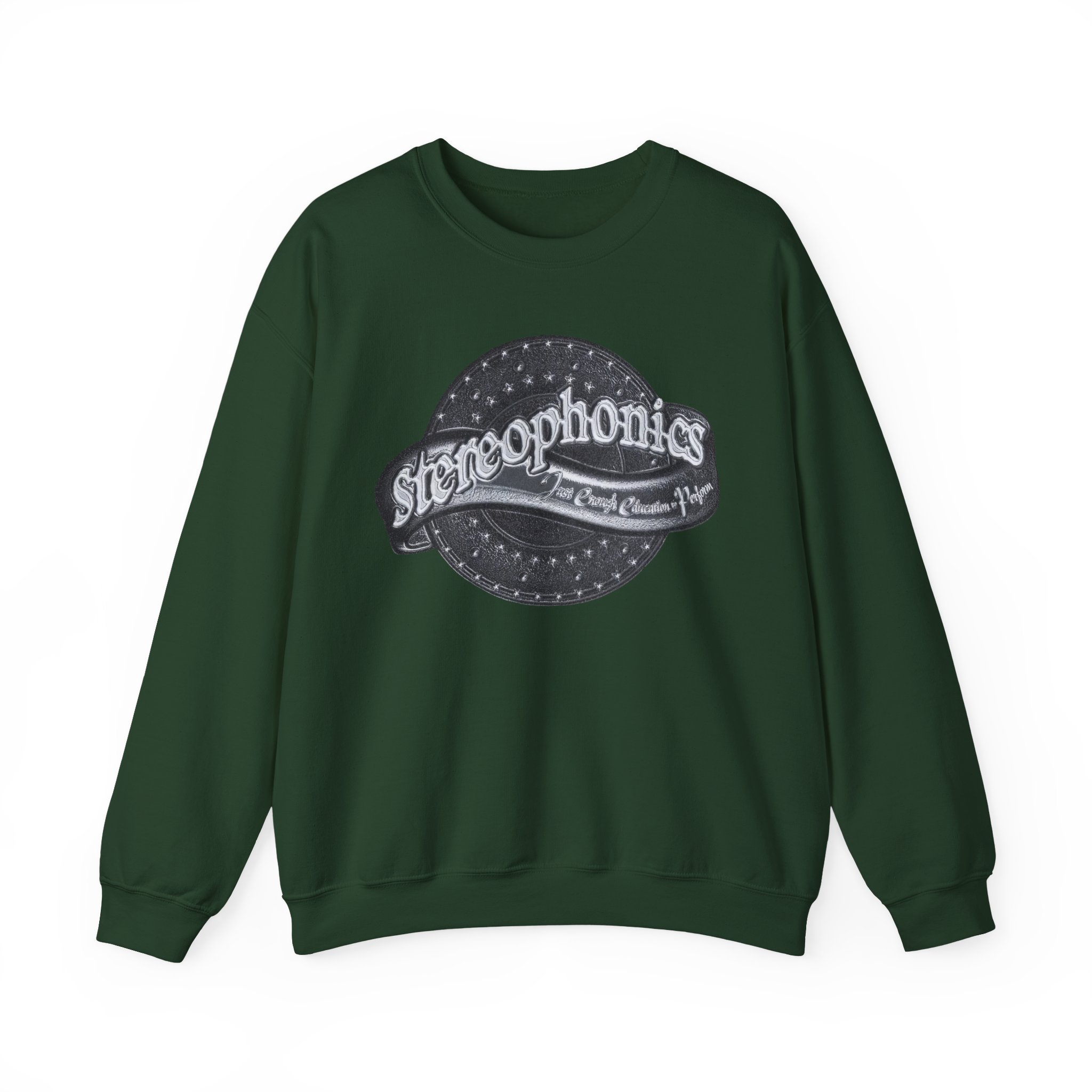 Stereophonics Vintage Just Enough Education to Perform Unisex Heavy Blendâ„¢ Crewneck Sweatshirt