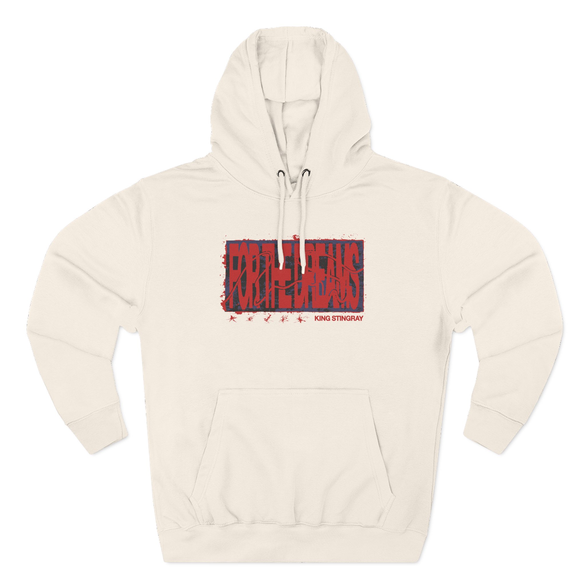 King Stingray for the Dreams Three-Panel Fleece Hoodie