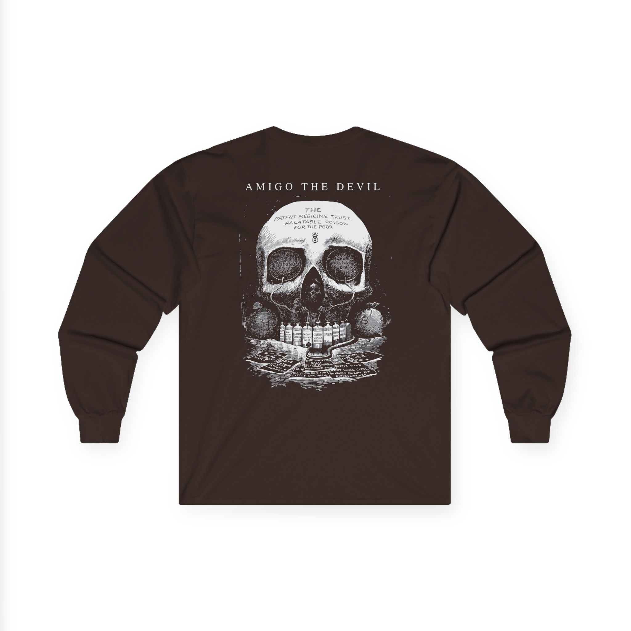 Amigo The Devil Death's Laboratory" Unisex Ultra Cotton Long Sleeve Tee