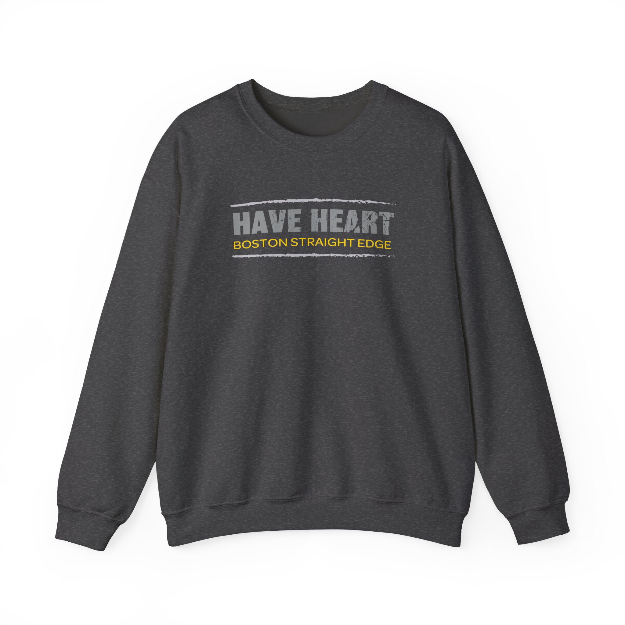 Have Heart Boston Straight Edge Unisex Heavy Blendâ„¢ Crewneck Sweatshirt