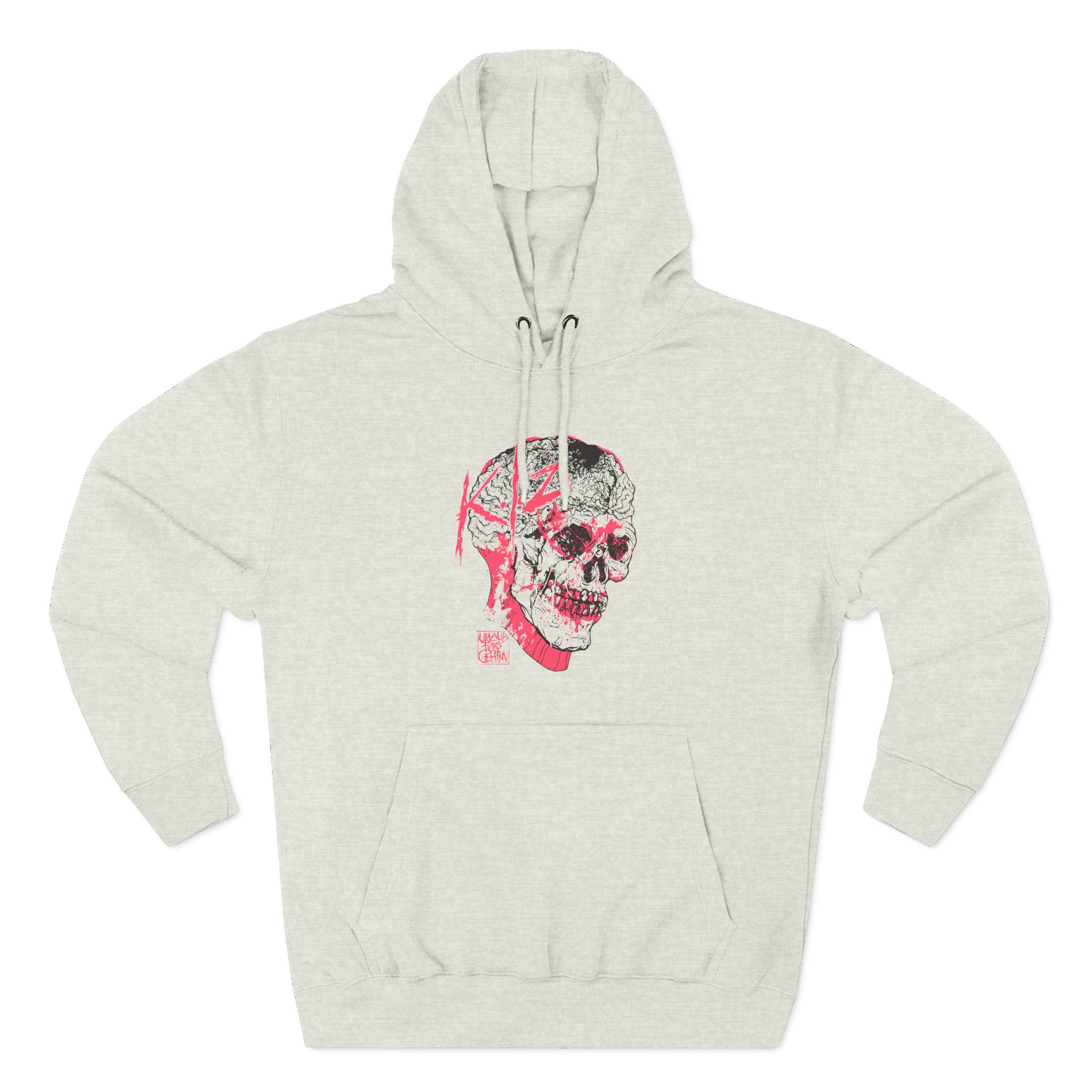 Kiz Brain Three-Panel Fleece Hoodie