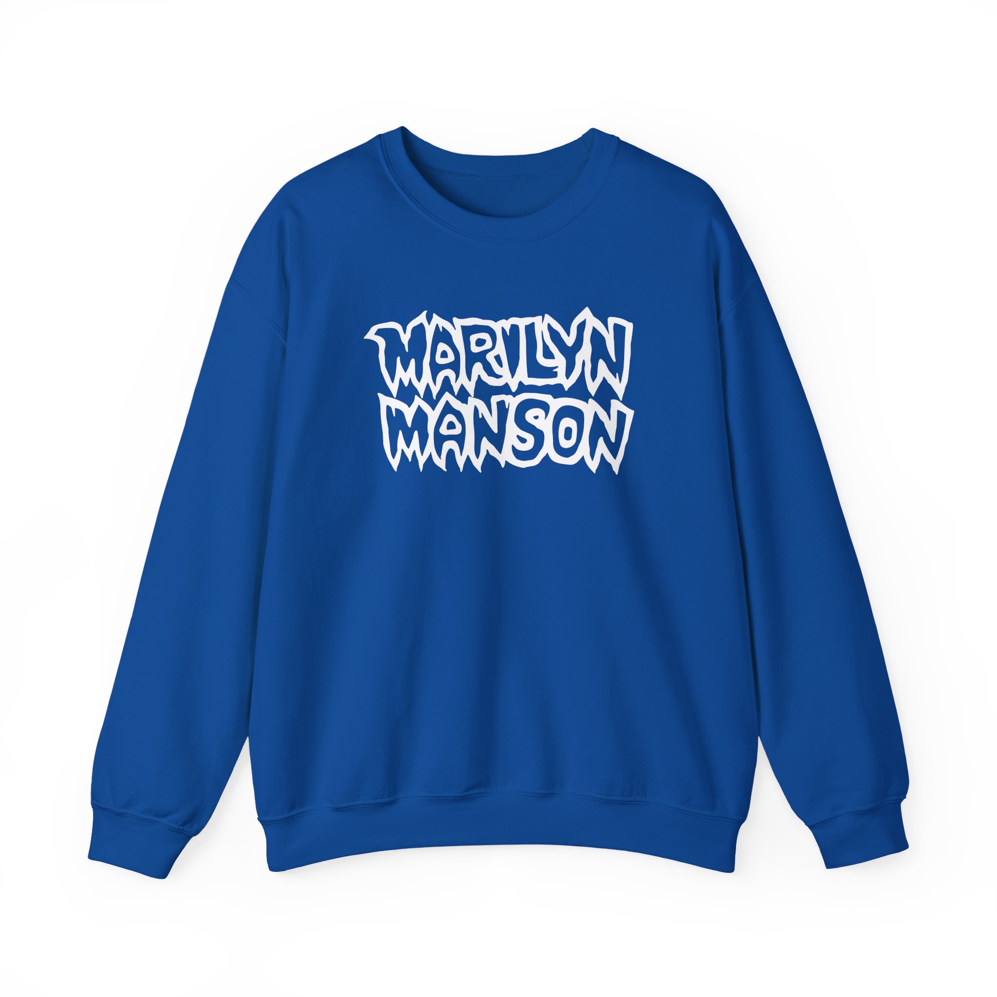 Marilyn Manson Unisex Heavy Blendâ„¢ Crewneck Sweatshirt