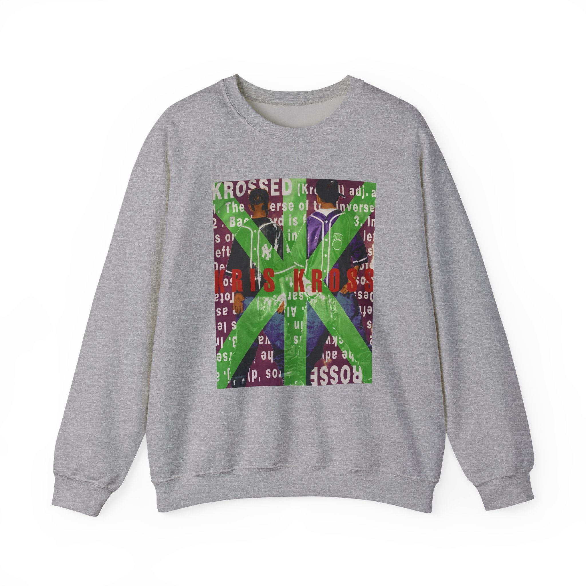 Kris Kross Krossed Unisex Heavy Blendâ„¢ Crewneck Sweatshirt