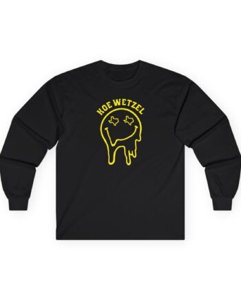Koe Wetzel Drippy Smiley Unisex Ultra Cotton Long Sleeve Tee